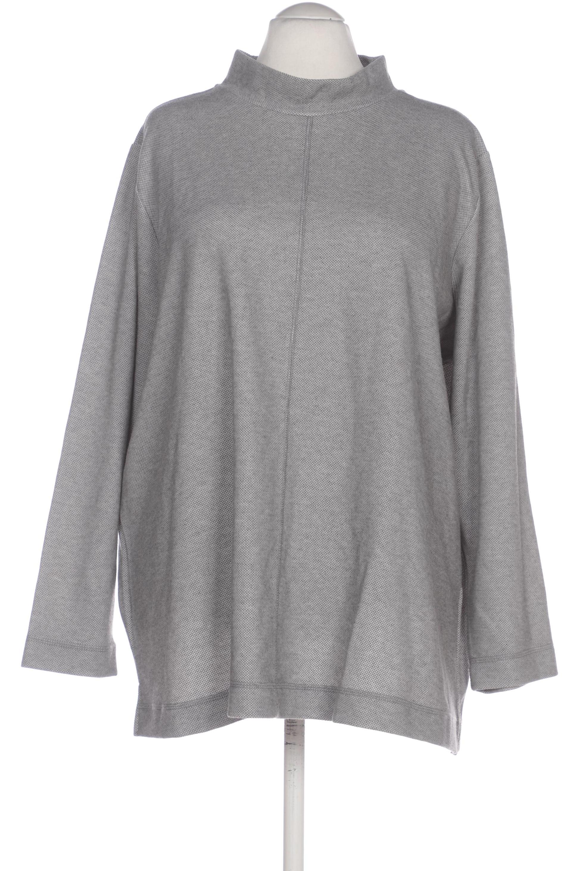 

Ulla Popken Damen Sweatshirt, grau, Gr. 52
