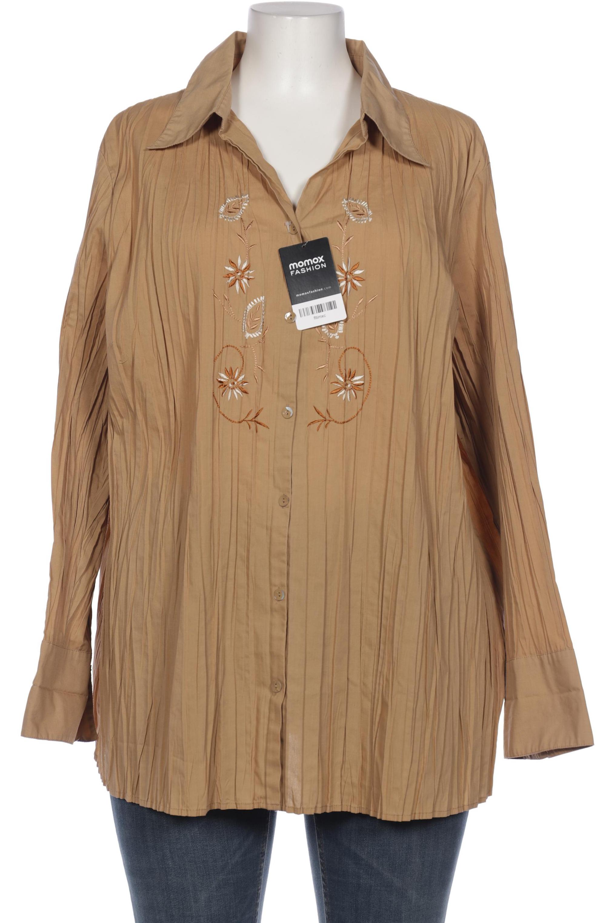 

Ulla Popken Damen Bluse, beige, Gr. 46