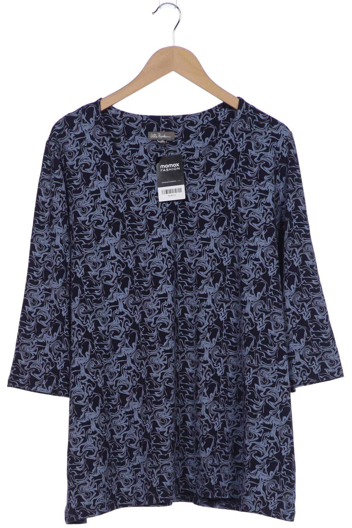 

Ulla Popken Damen Langarmshirt, marineblau, Gr. 46