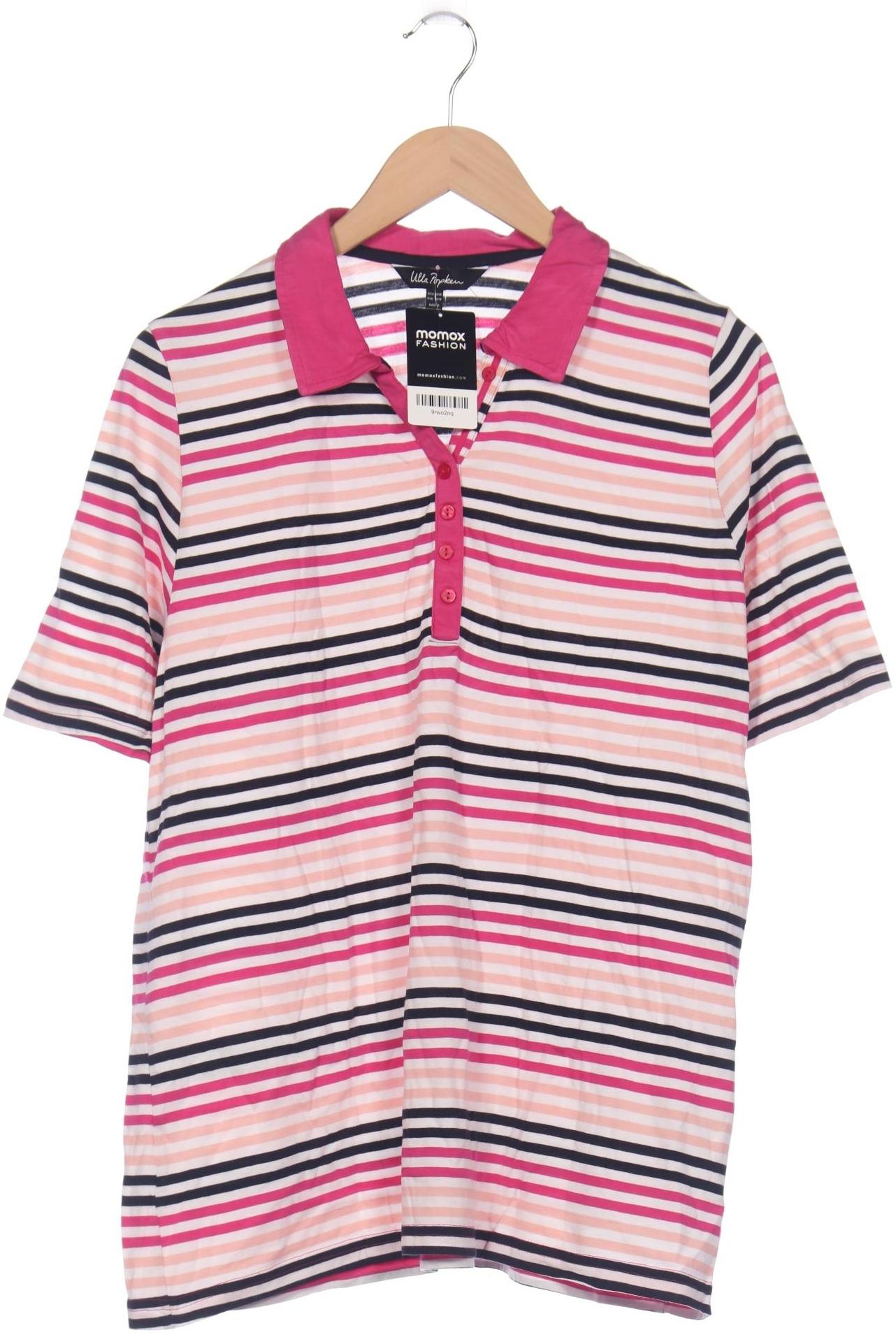 

Ulla Popken Damen Poloshirt, pink, Gr. 46