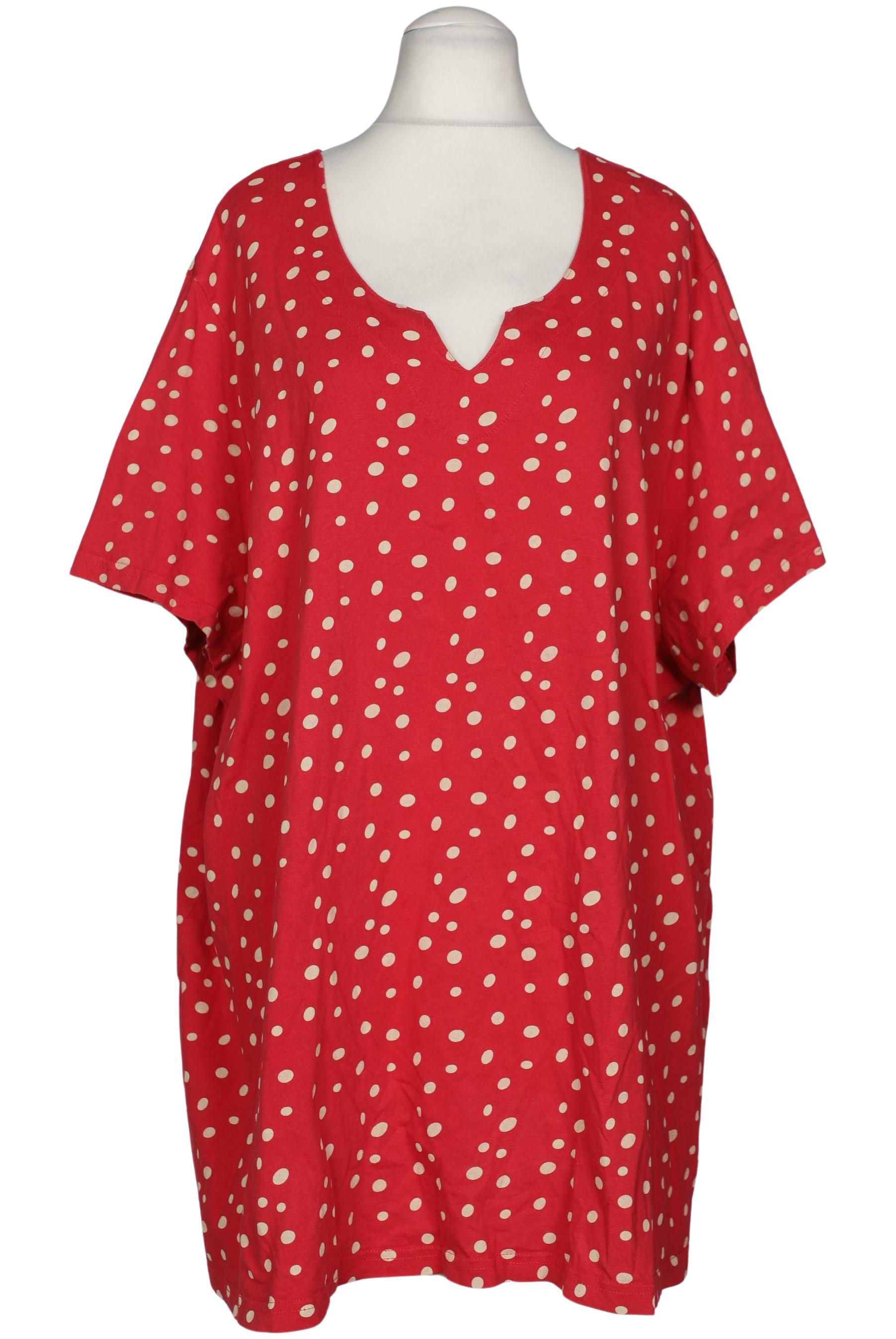 

Ulla Popken Damen T-Shirt, rot, Gr. 58