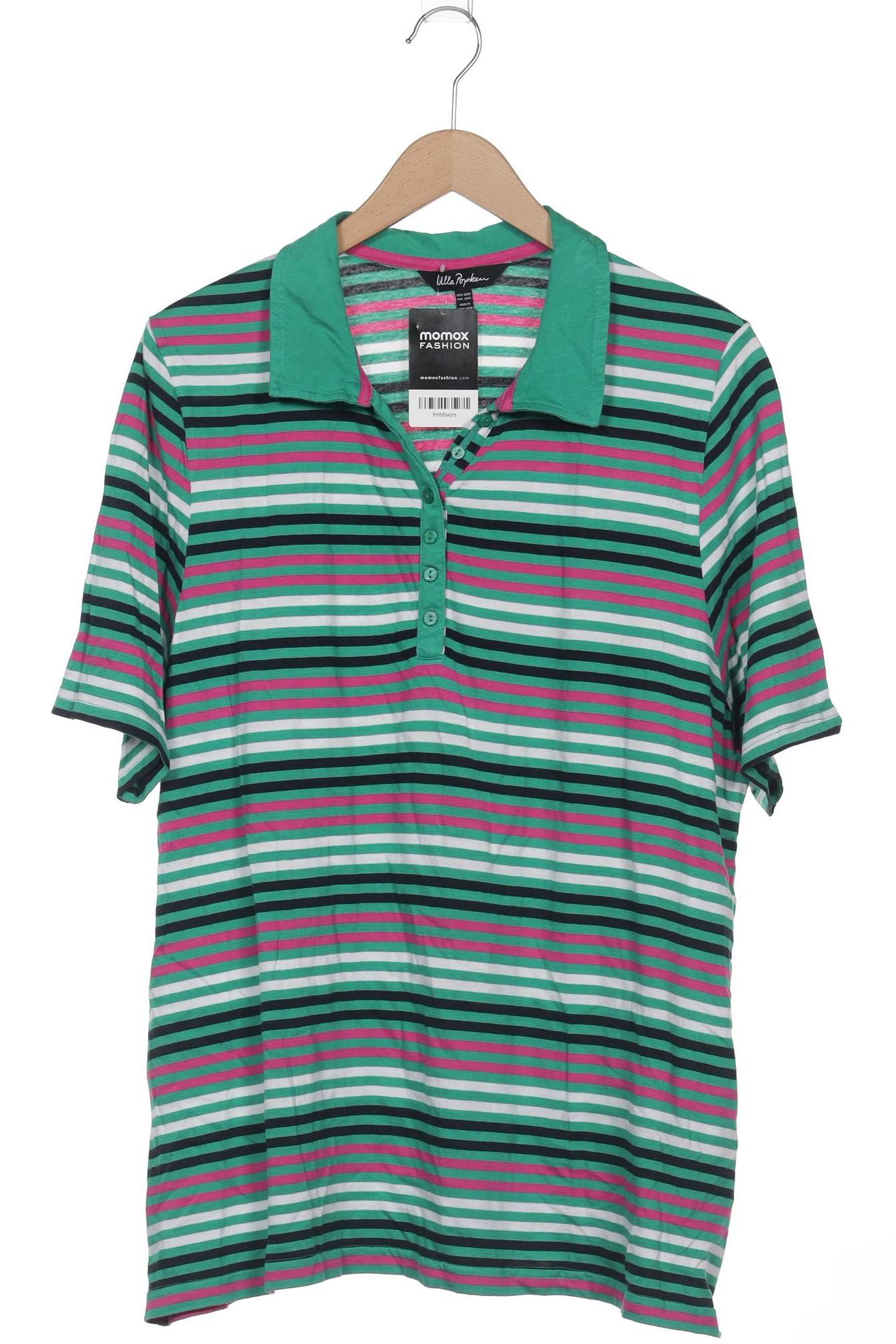 

Ulla Popken Damen Poloshirt, grün, Gr. 50