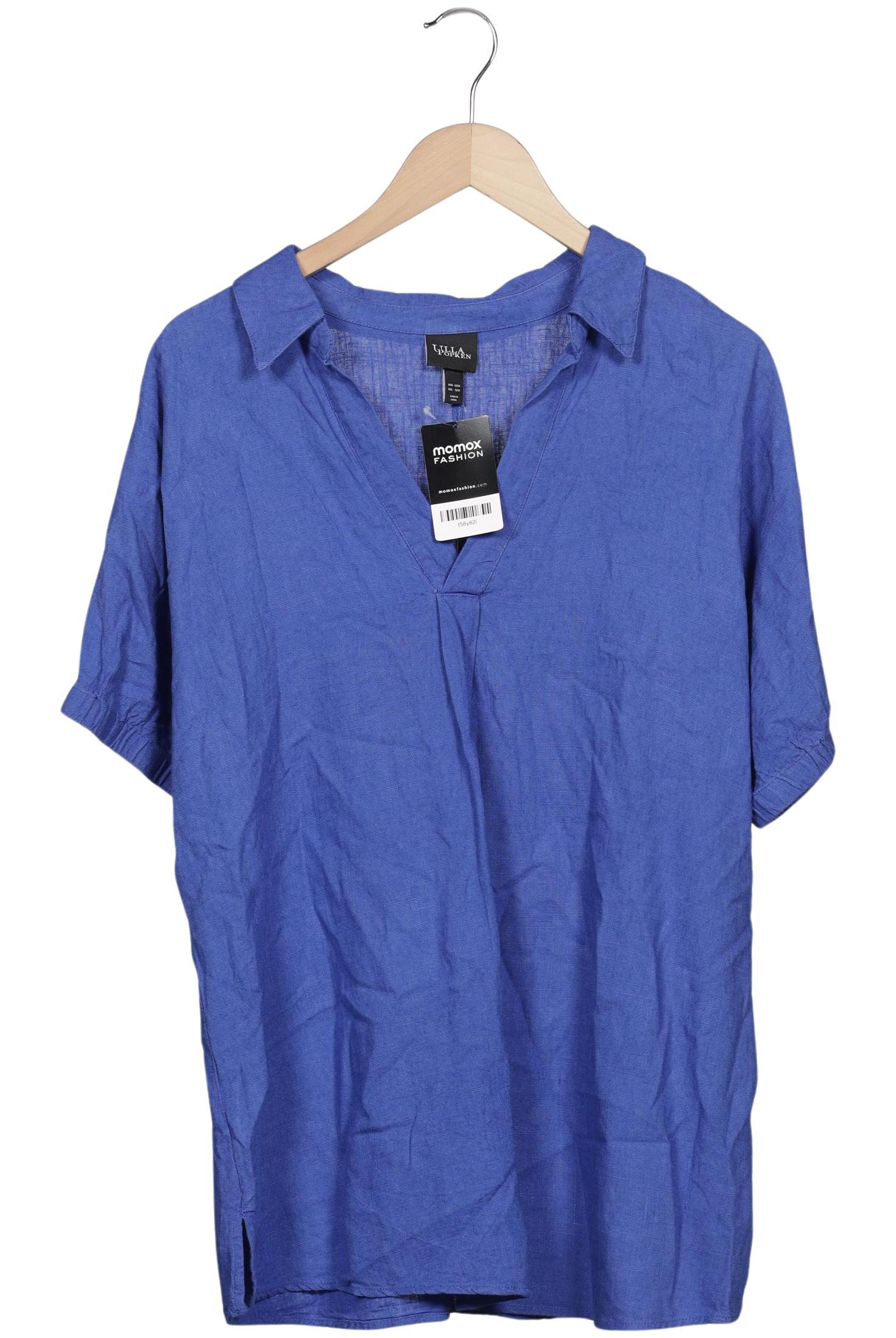 

Ulla Popken Damen Bluse, blau, Gr. 42