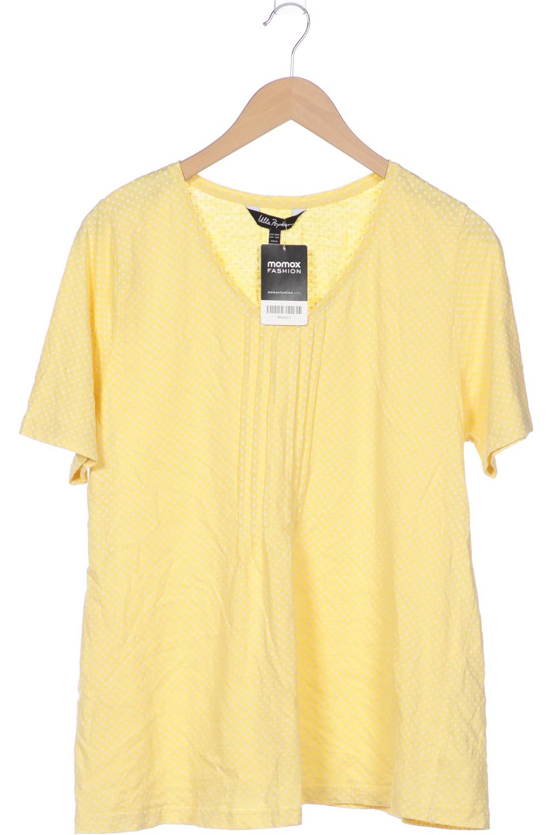

Ulla Popken Damen T-Shirt, gelb, Gr. 46