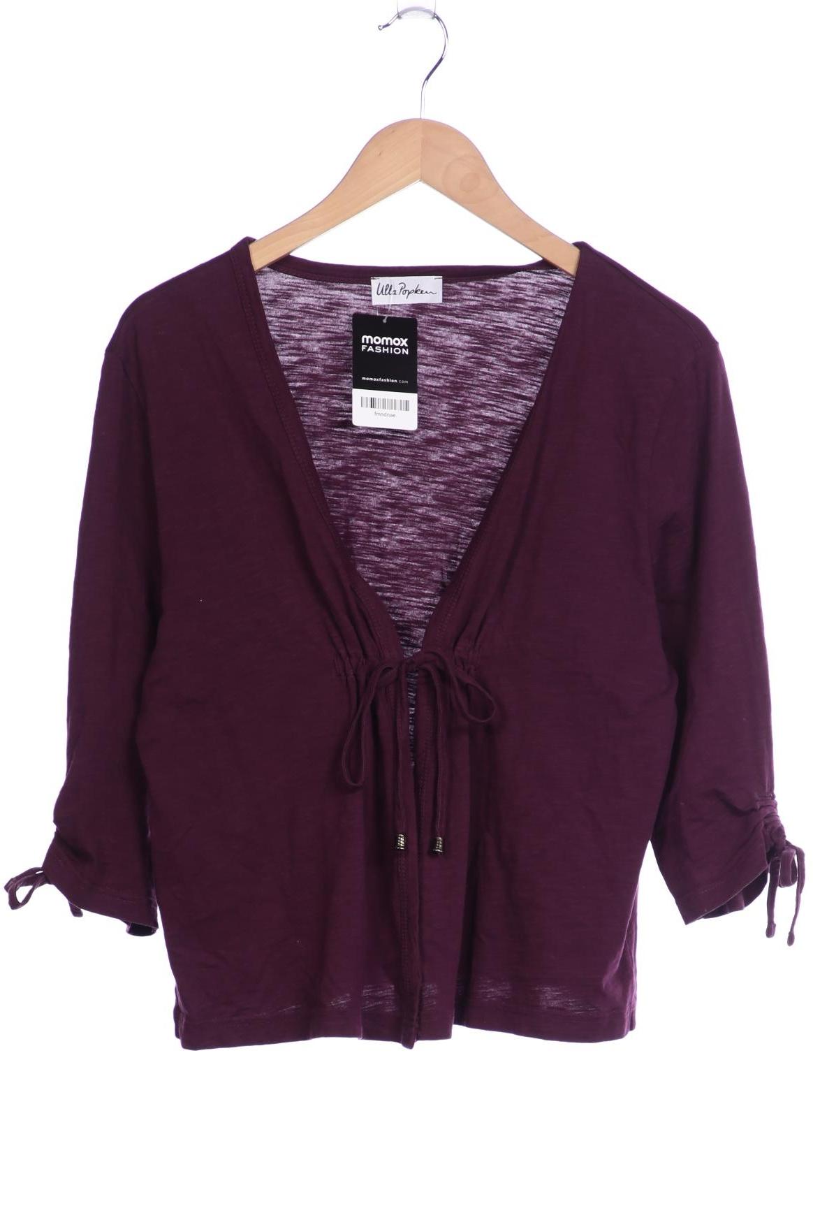 

Ulla Popken Damen Strickjacke, bordeaux, Gr. 46