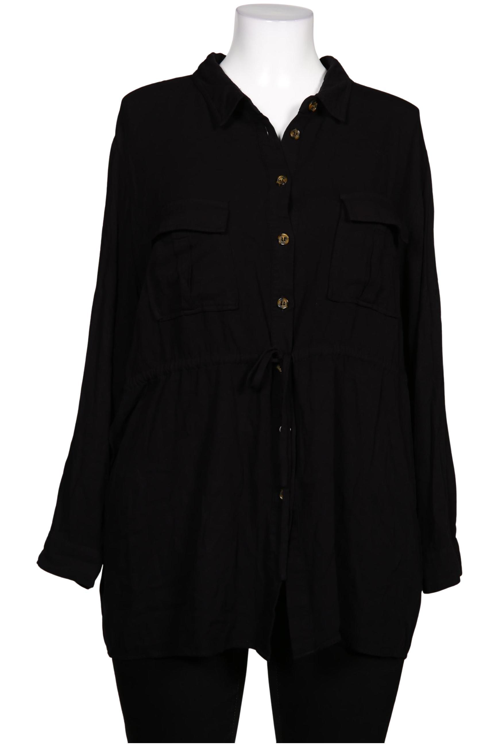 

Ulla Popken Damen Bluse, schwarz, Gr. 48