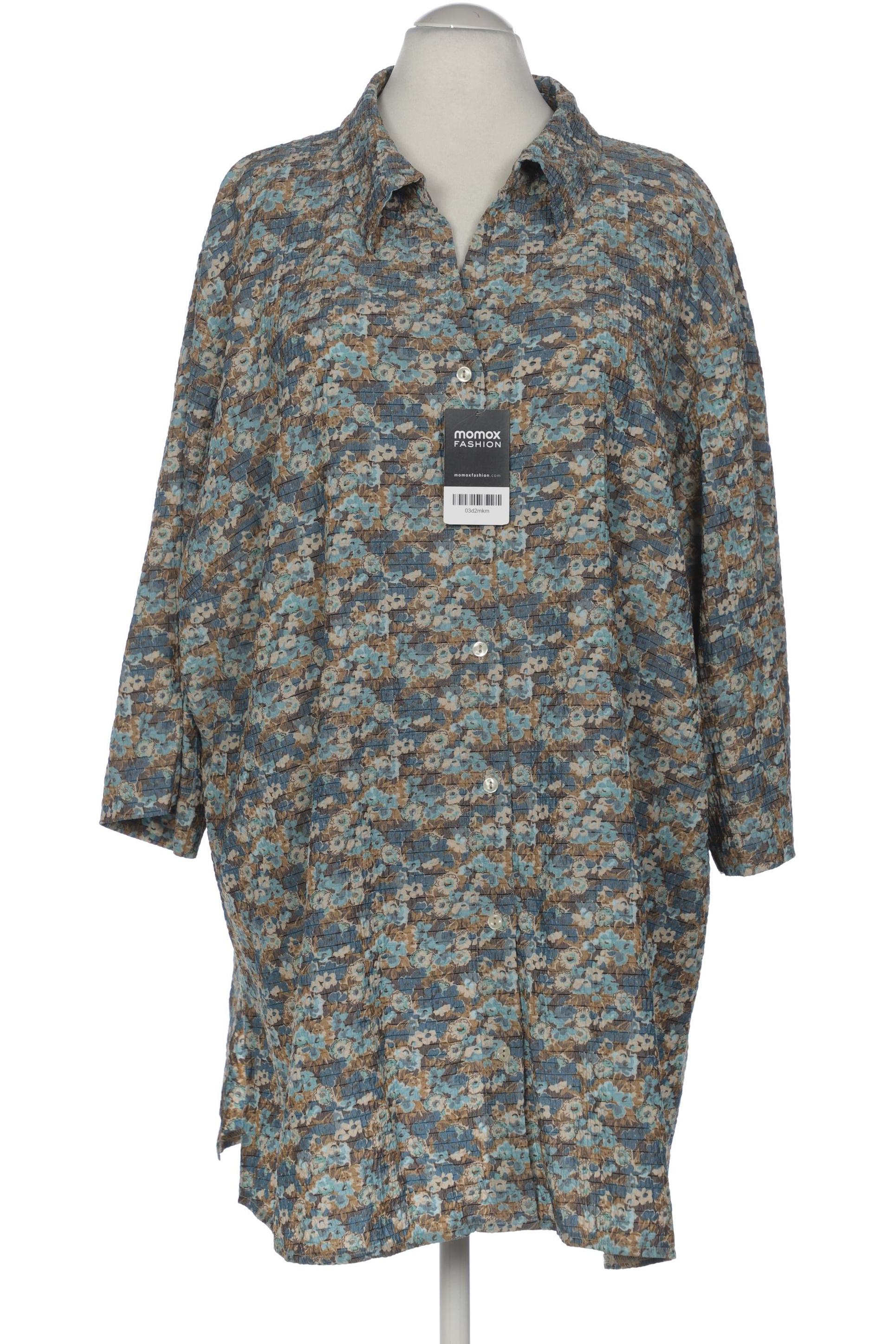 

Ulla Popken Damen Bluse, blau, Gr. 58