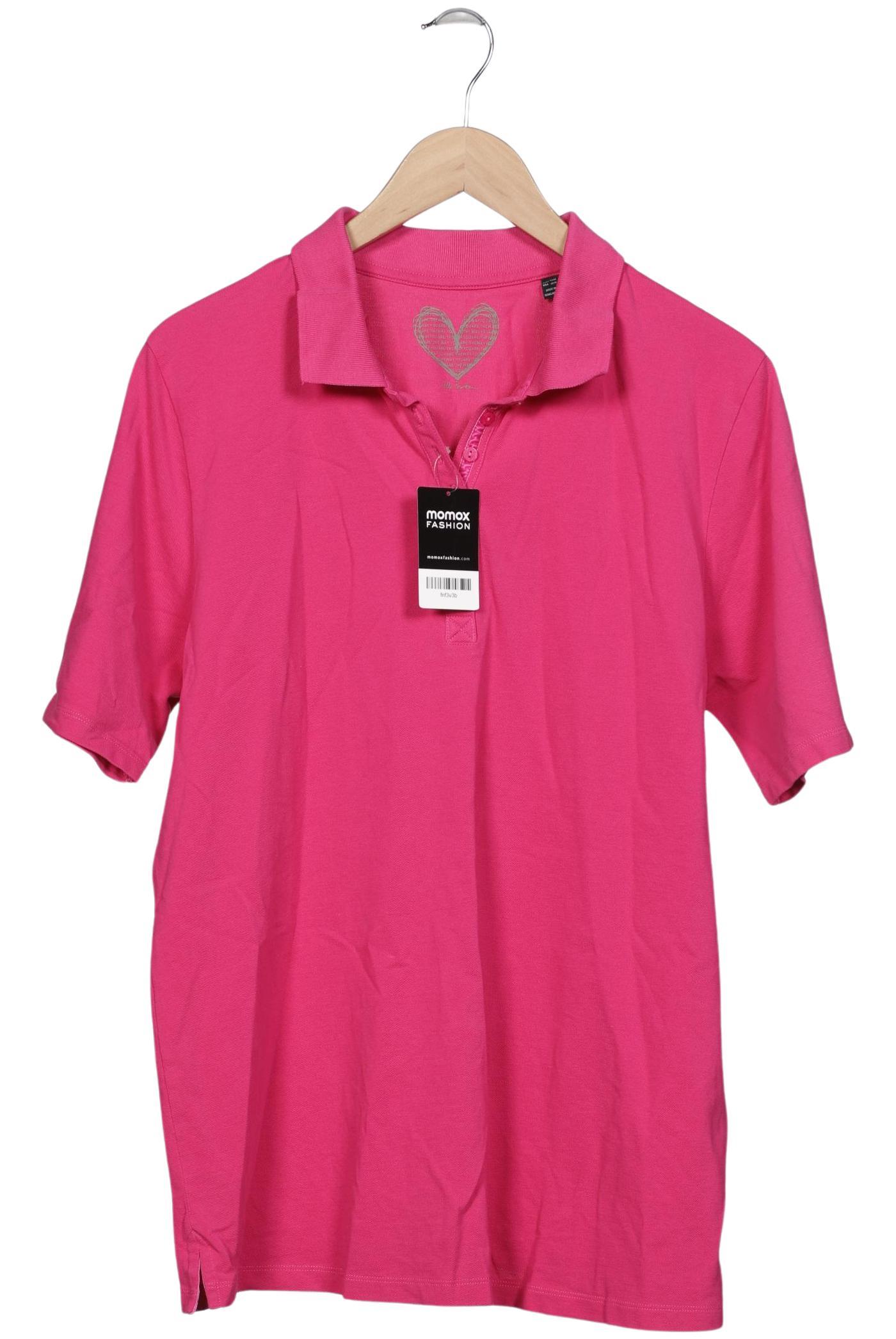

Ulla Popken Damen Poloshirt, pink, Gr. 42