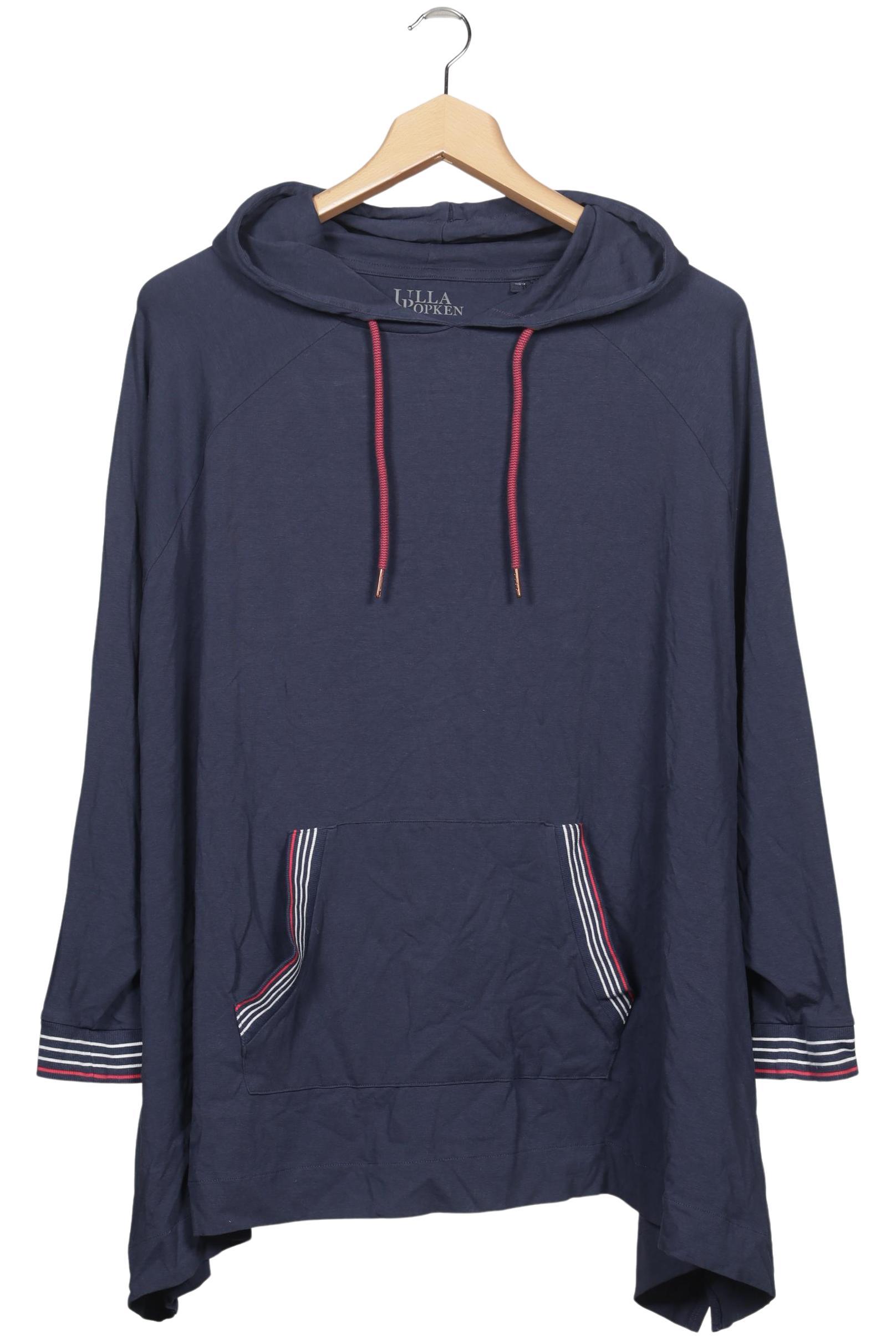 

Ulla Popken Damen Kapuzenpullover, marineblau, Gr. 52