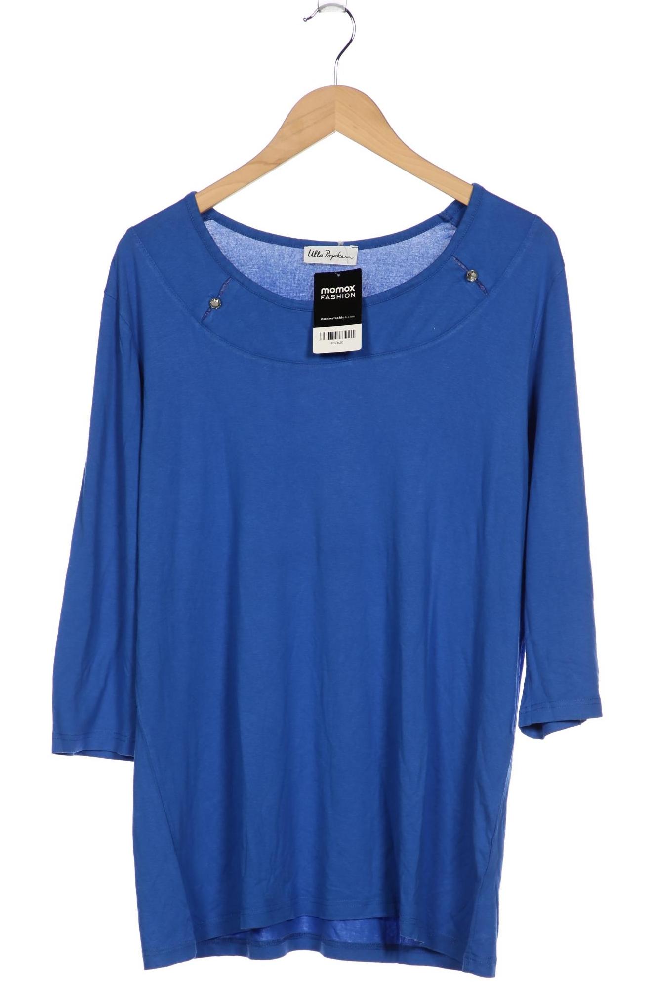 

Ulla Popken Damen T-Shirt, blau, Gr. 42