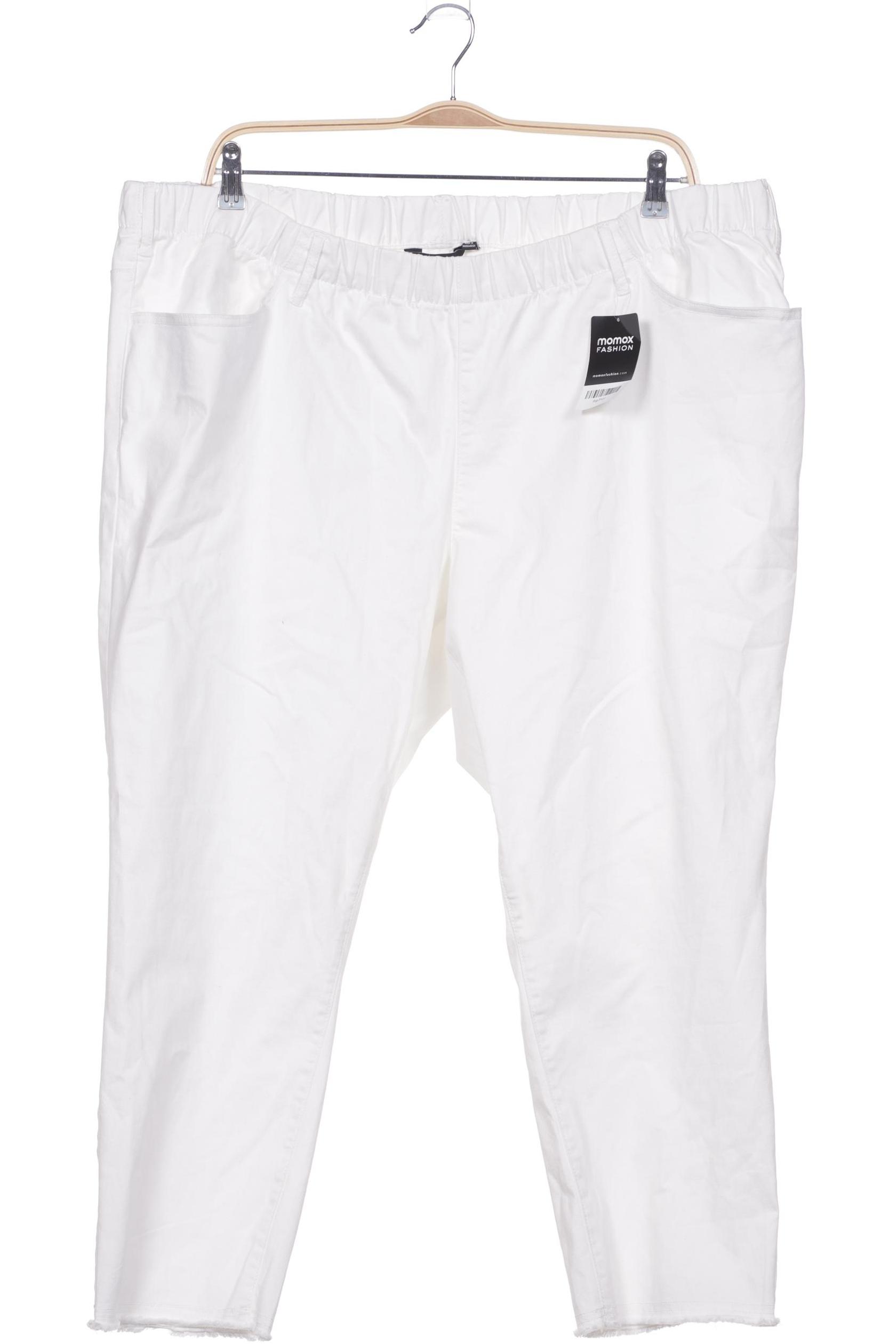 

Ulla Popken Damen Stoffhose, weiß, Gr. 54