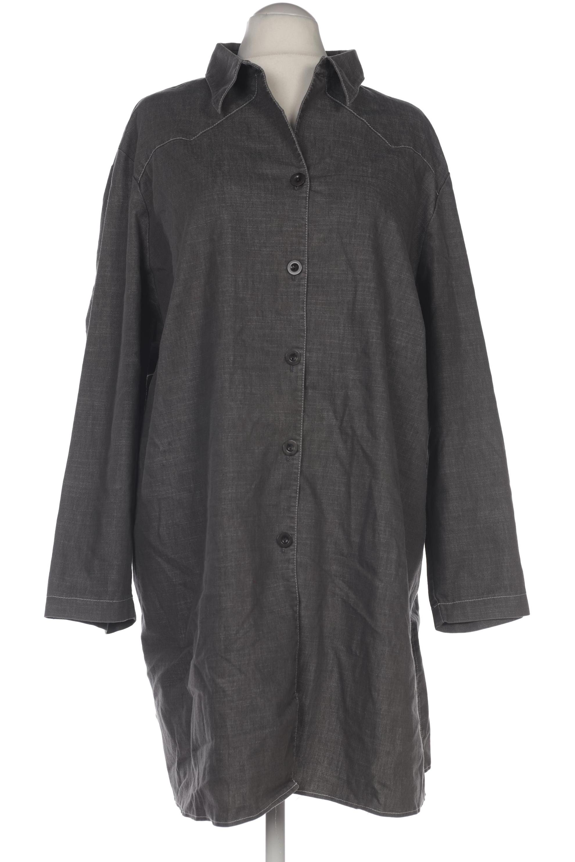 

Ulla Popken Damen Bluse, grau, Gr. 60