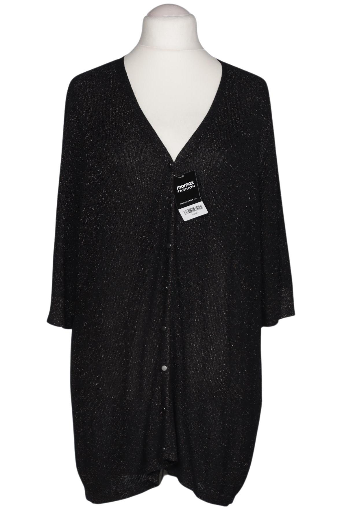 

Ulla Popken Damen Strickjacke, schwarz, Gr. 54