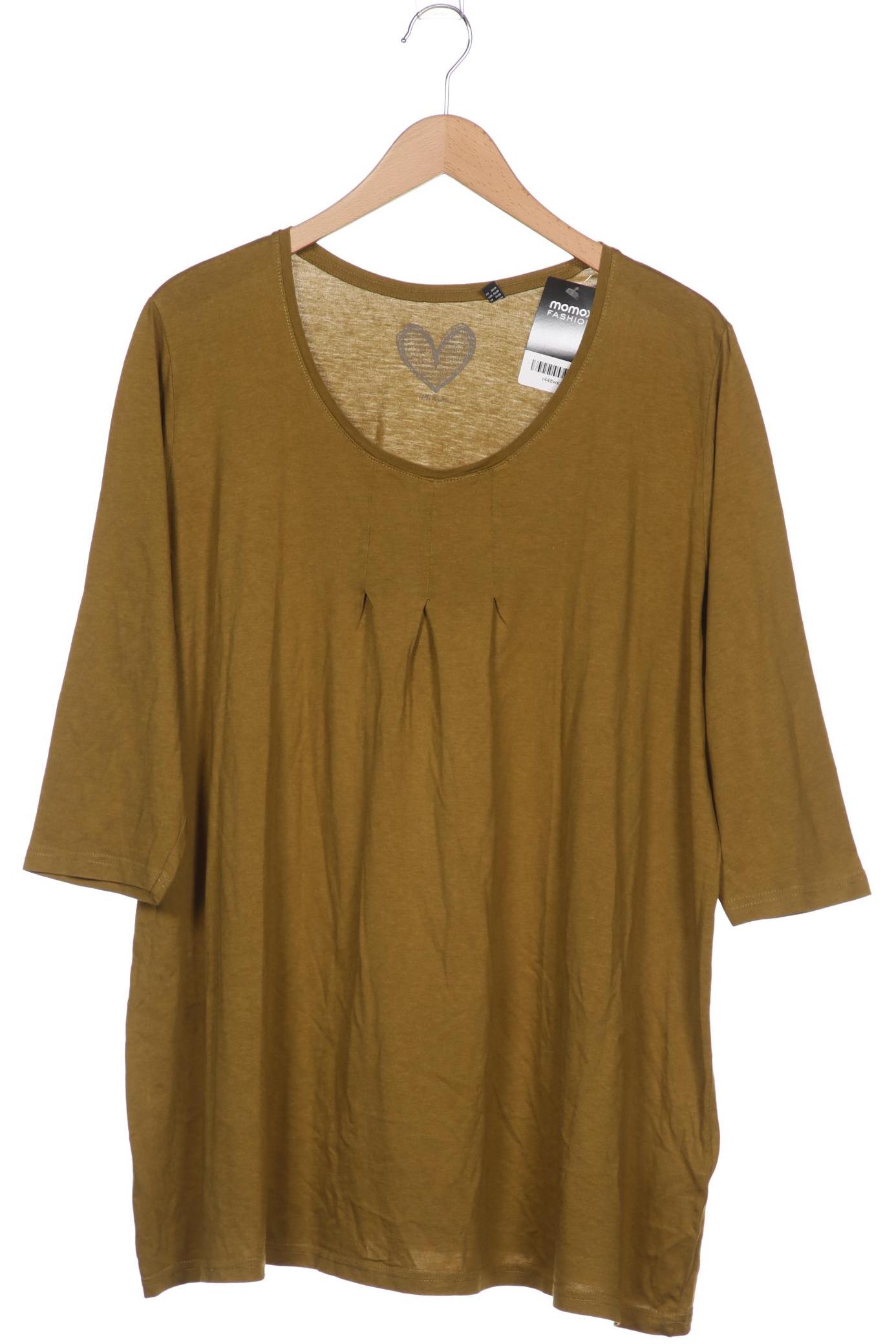

Ulla Popken Damen Langarmshirt, grün, Gr. 50