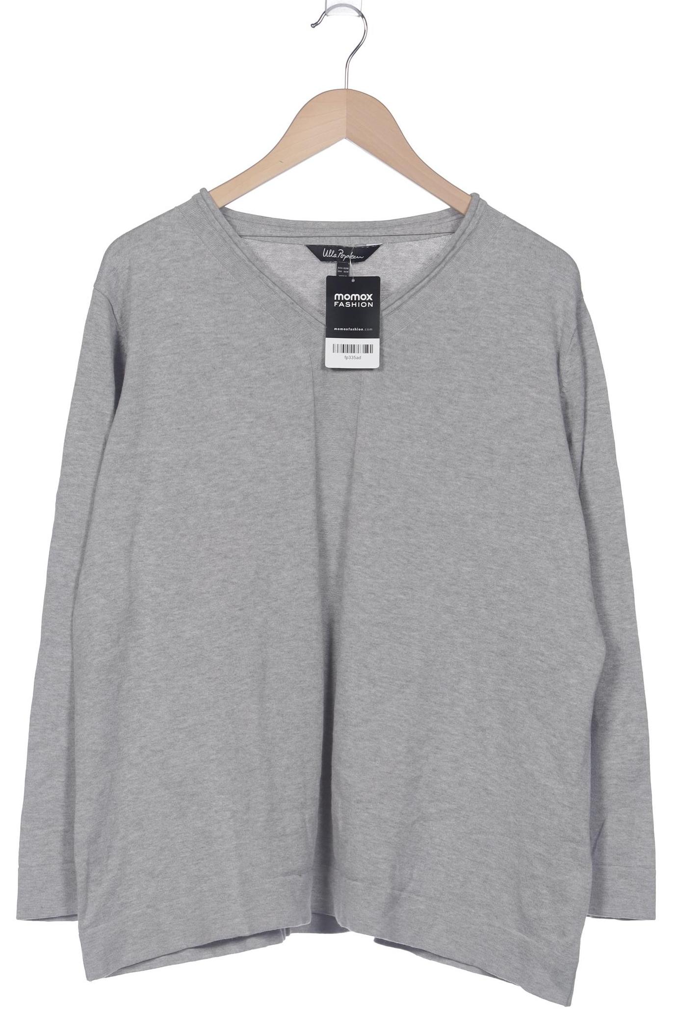 

Ulla Popken Damen Pullover, grau, Gr. 46