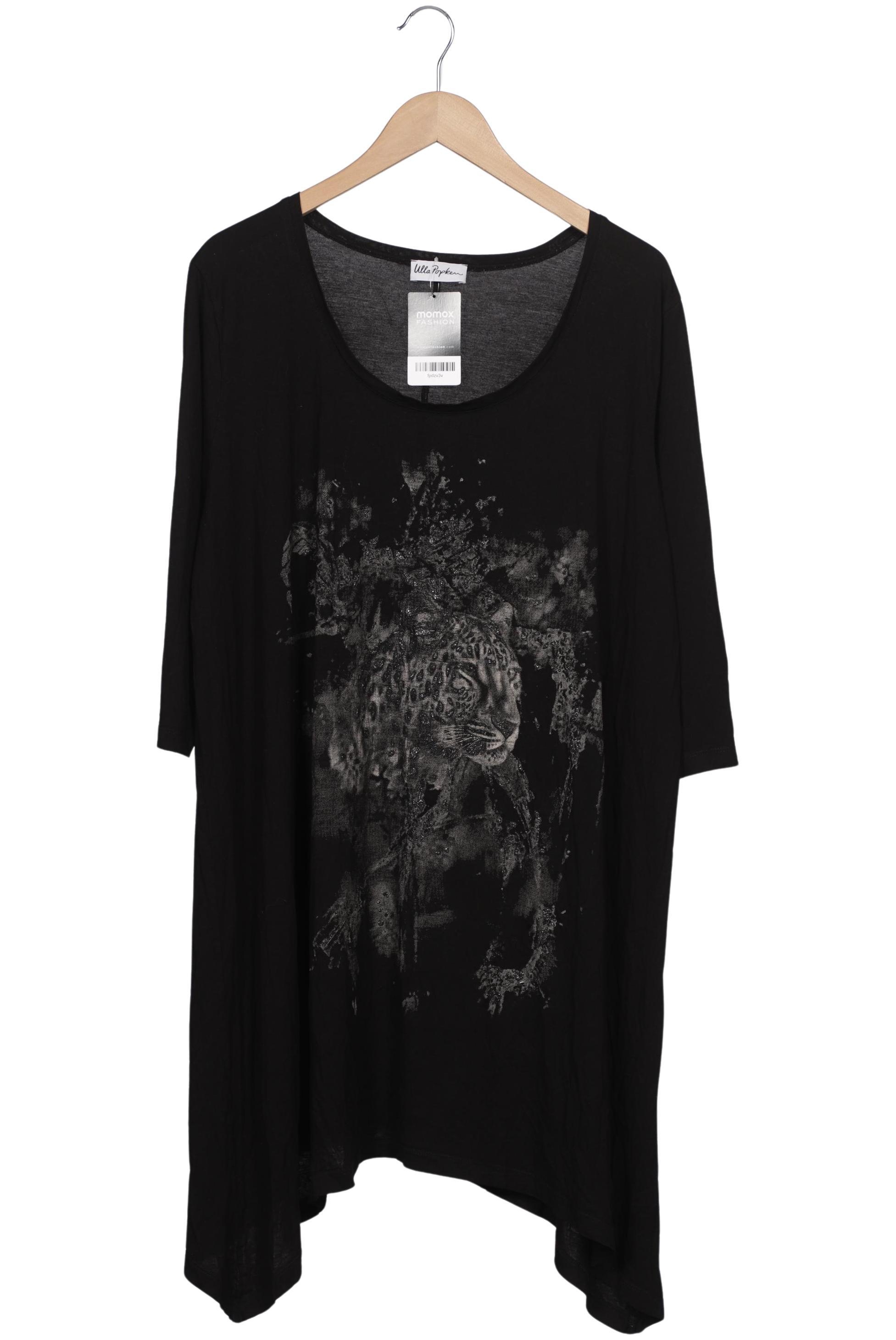 

Ulla Popken Damen Langarmshirt, schwarz, Gr. 46