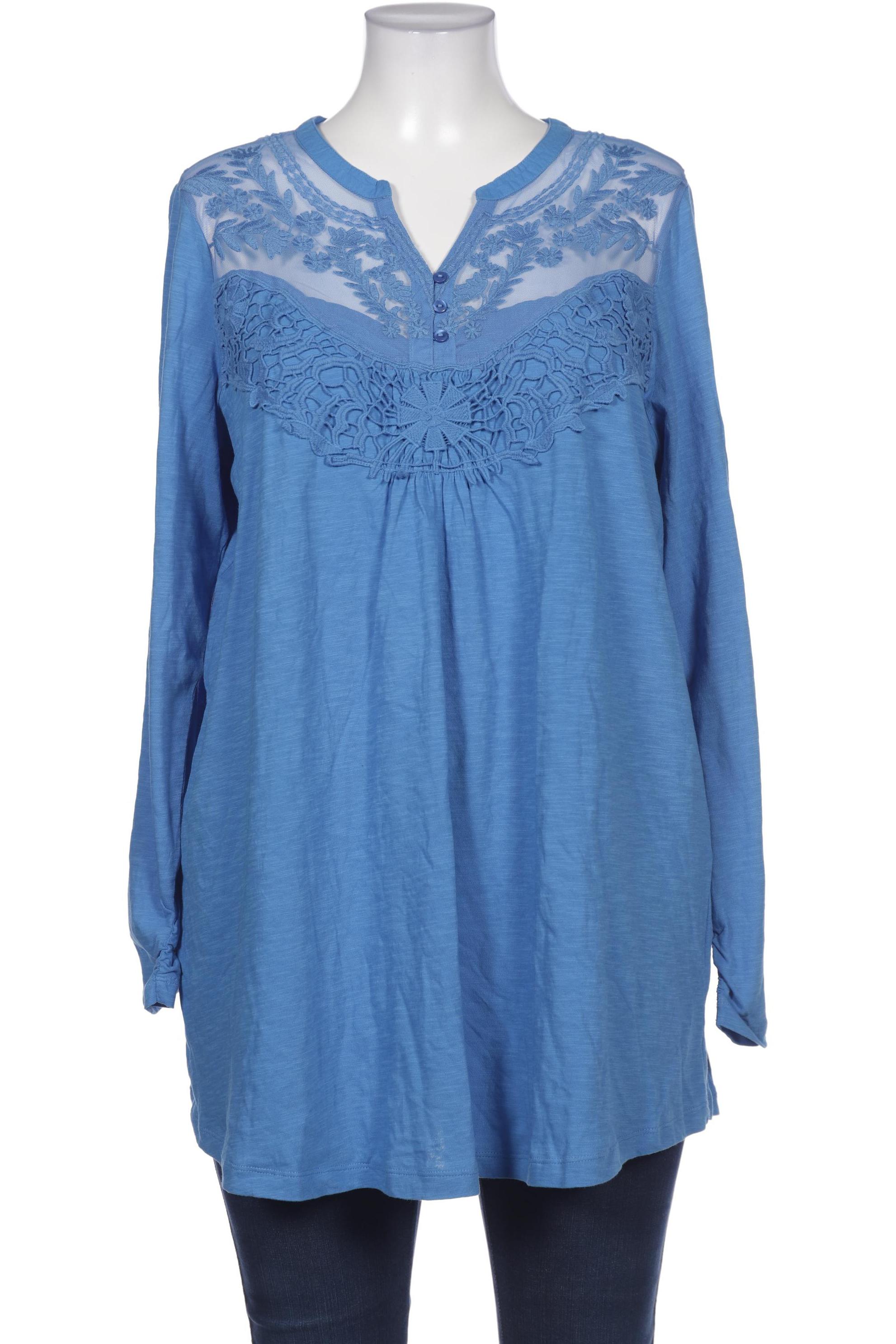 

Ulla Popken Damen Bluse, blau