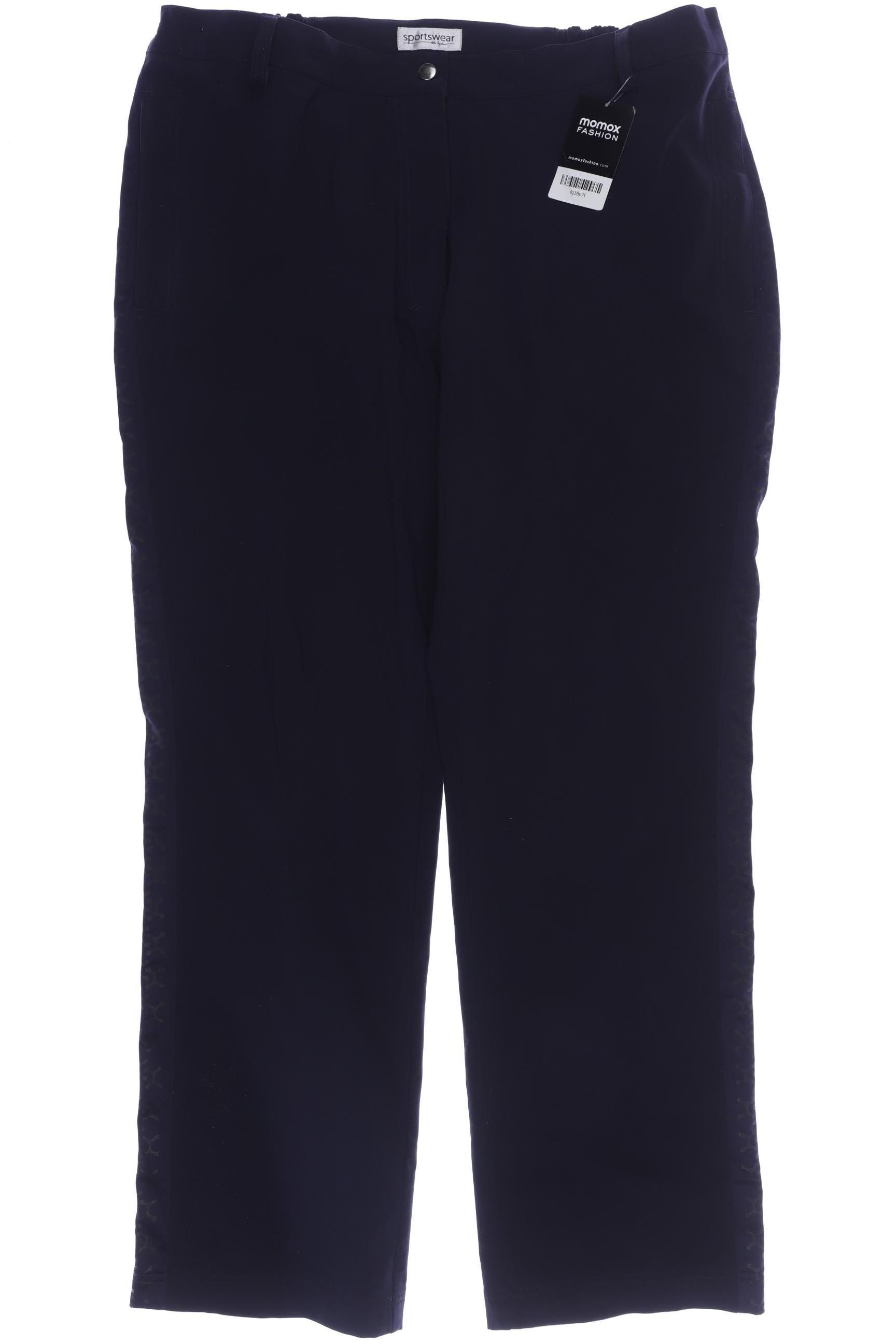 

Ulla Popken Damen Stoffhose, marineblau
