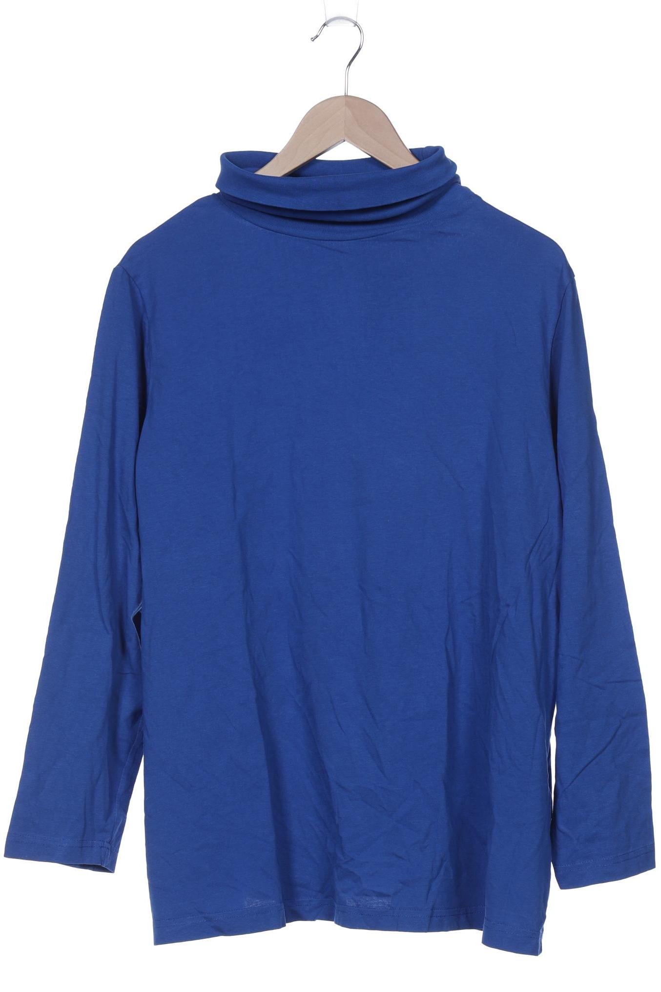 

Ulla Popken Damen Langarmshirt, blau, Gr. 50