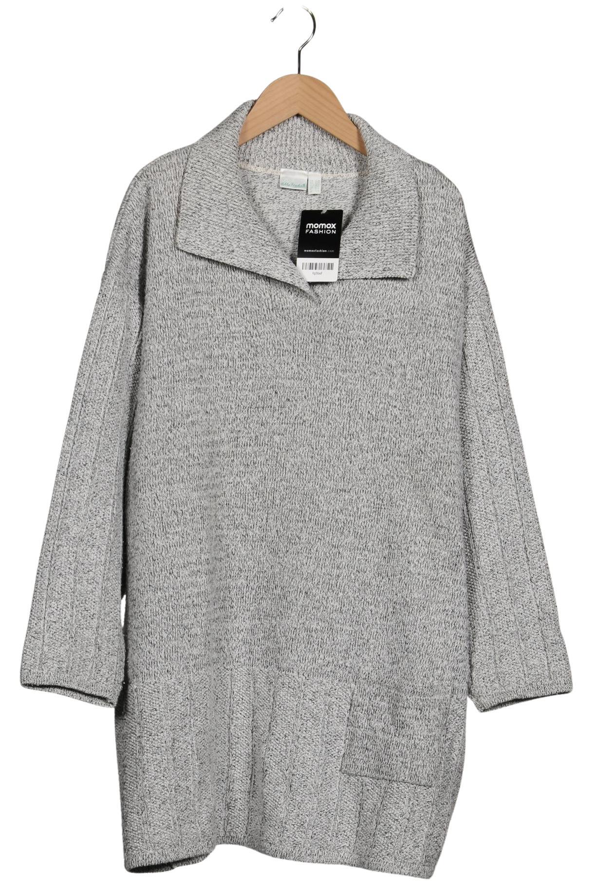 

Ulla Popken Damen Pullover, grau, Gr. 46