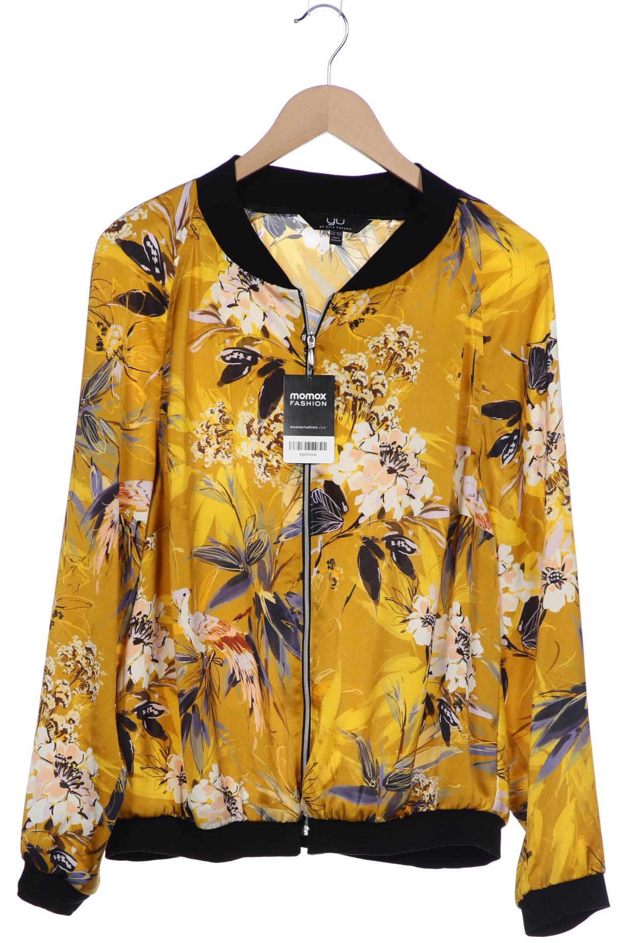 

Ulla Popken Damen Jacke, gelb, Gr. 46