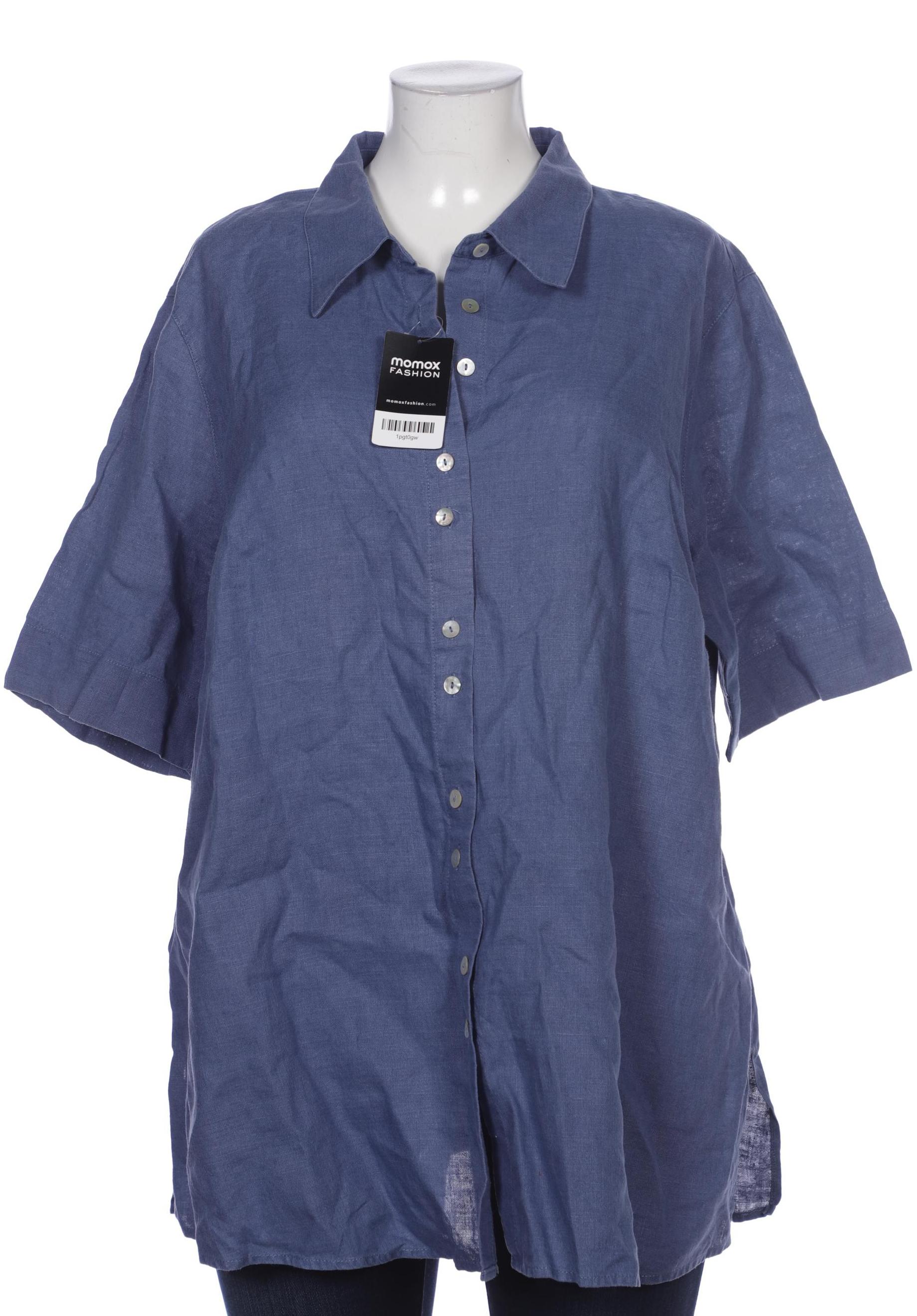 

Ulla Popken Damen Bluse, blau, Gr. 50