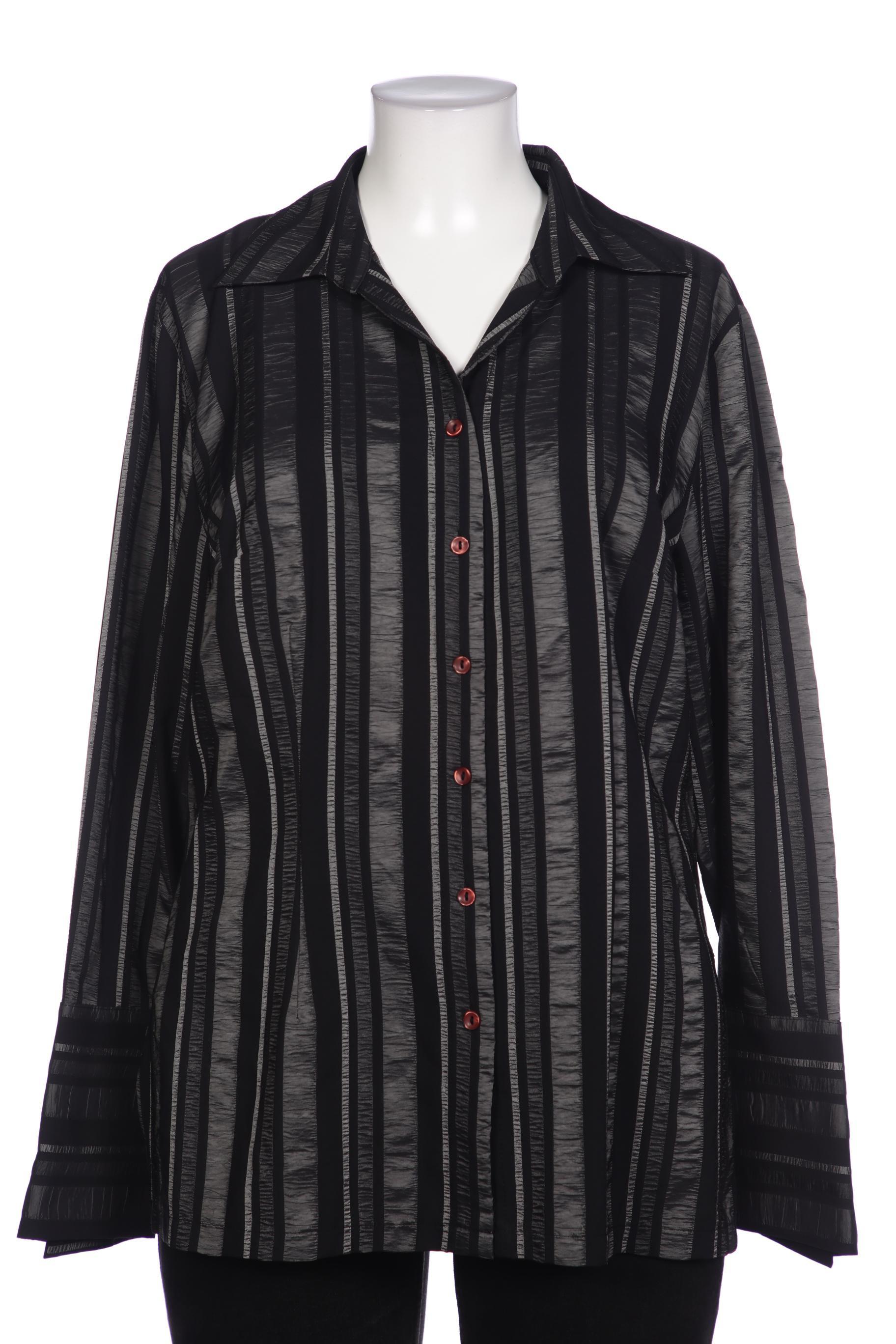 

Ulla Popken Damen Bluse, schwarz, Gr. 44