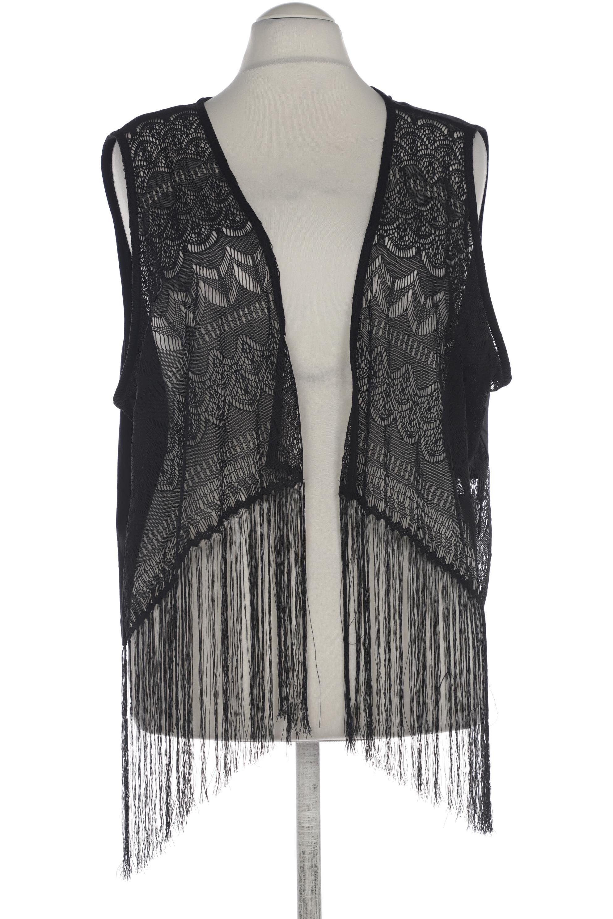 

Ulla Popken Damen Strickjacke, schwarz, Gr. 54