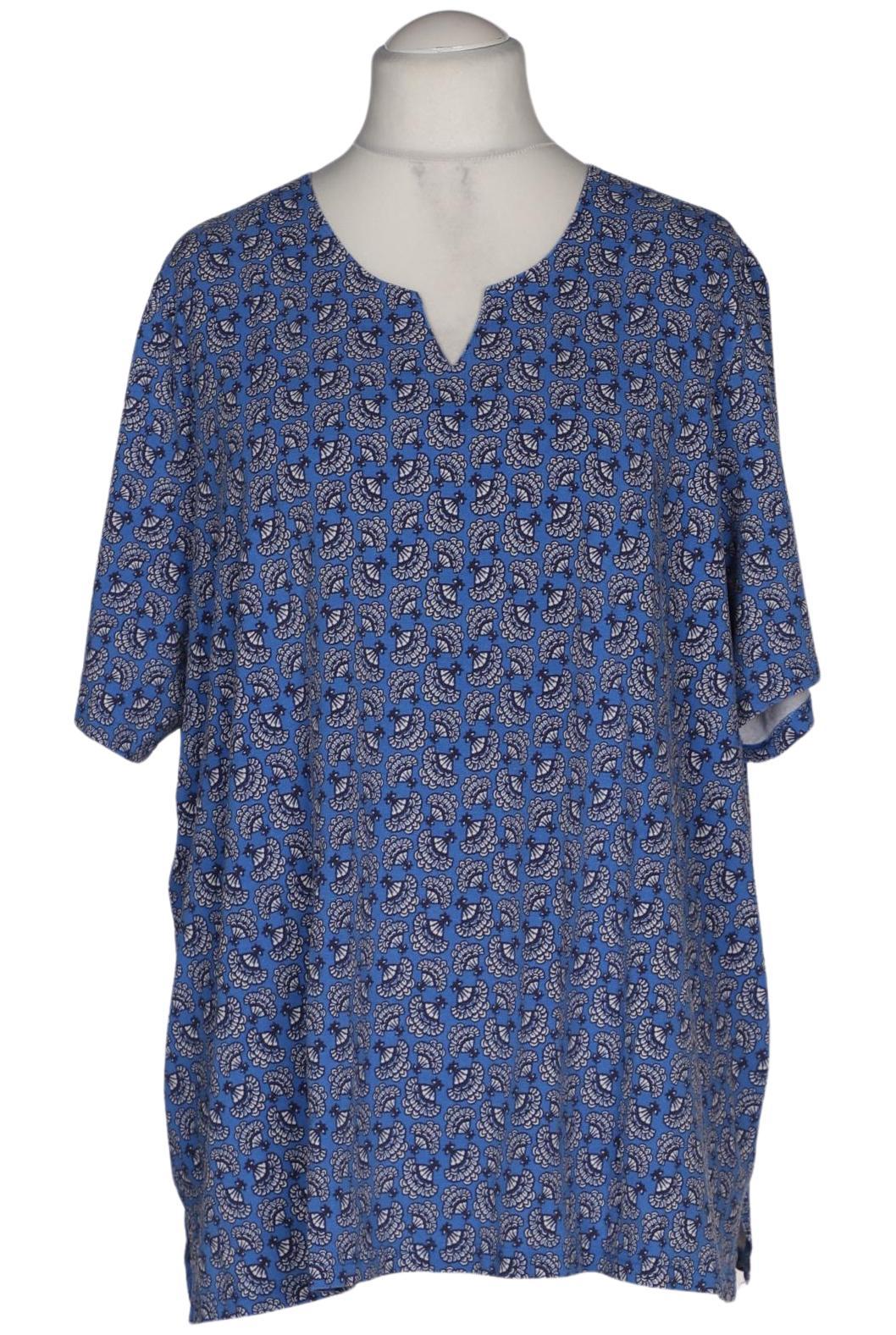 

Ulla Popken Damen Bluse, blau, Gr. 54