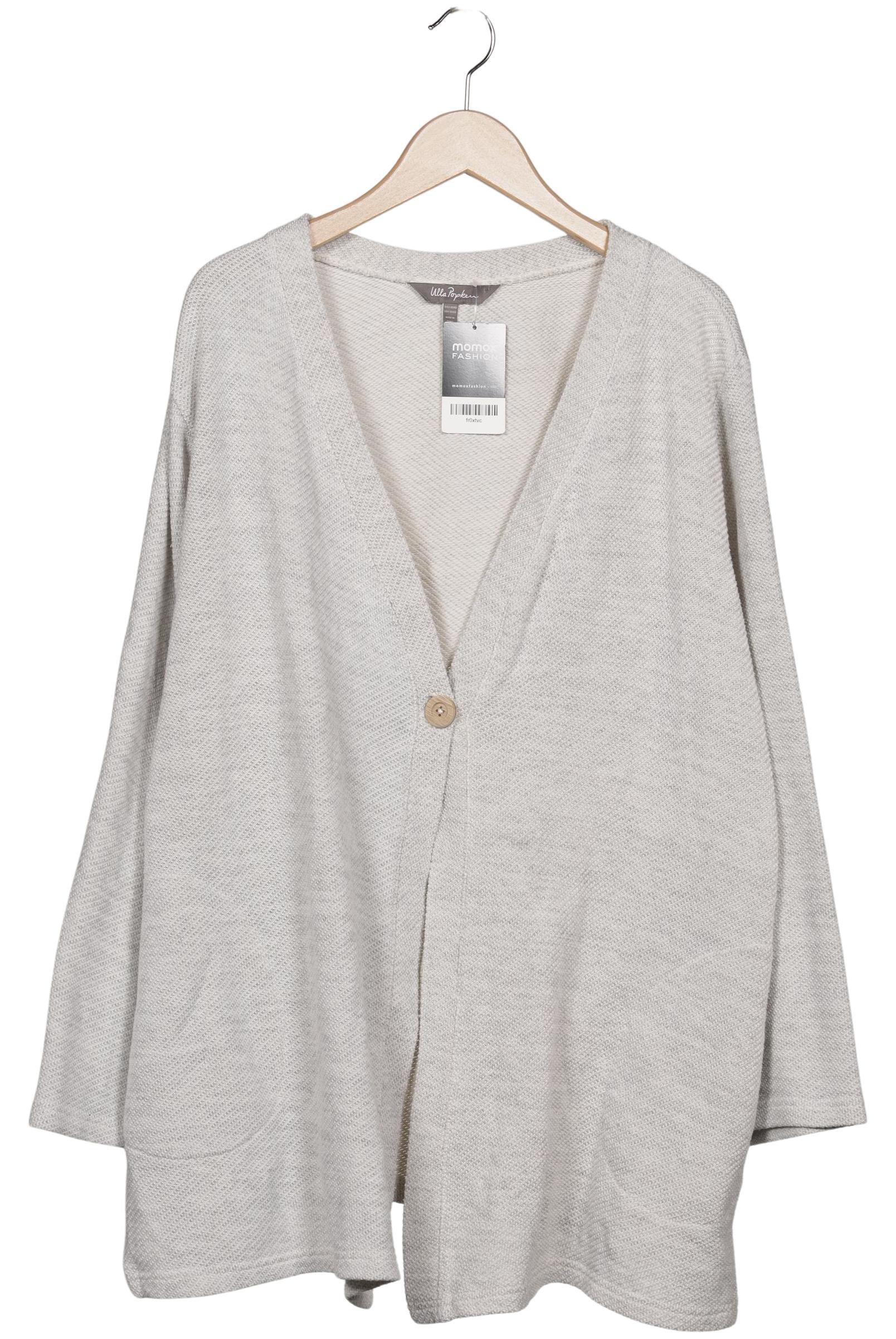 

Ulla Popken Damen Strickjacke, grau, Gr. 50