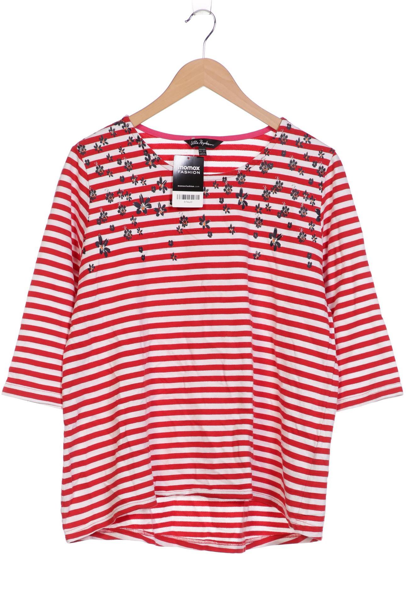 

Ulla Popken Damen Langarmshirt, rot, Gr. 42