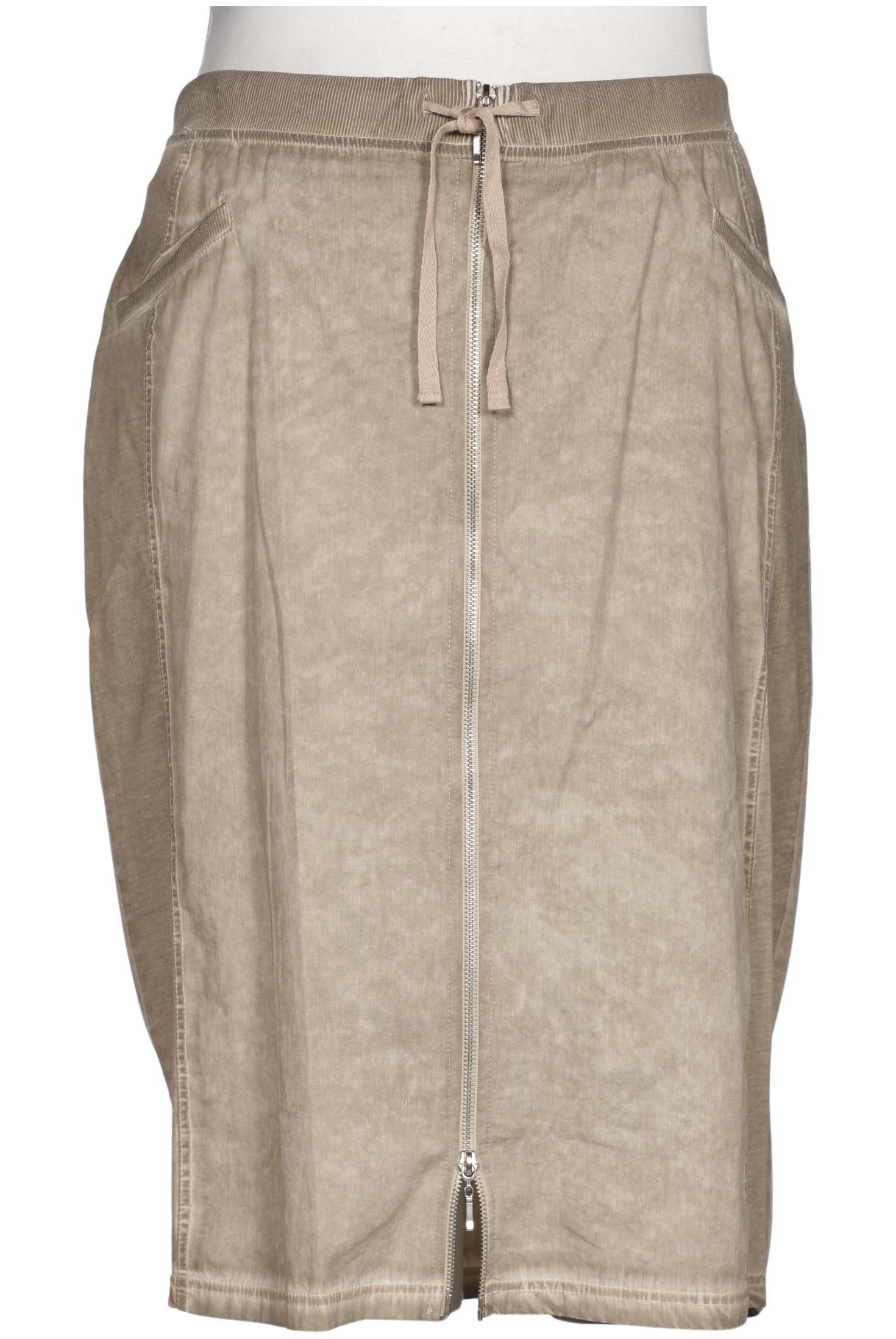 

Ulla Popken Damen Rock, beige, Gr. 46