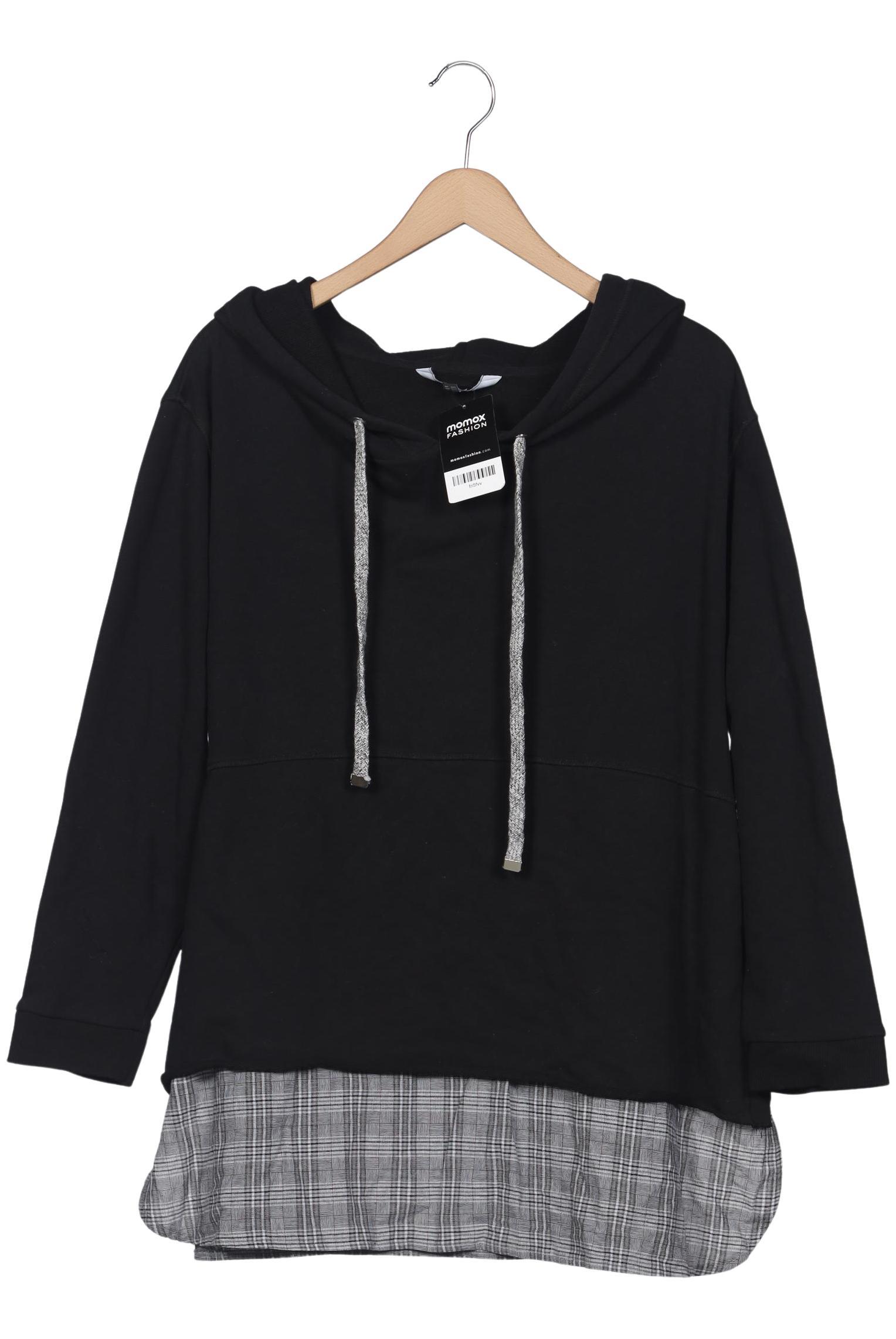 

Ulla Popken Damen Kapuzenpullover, schwarz, Gr. 50