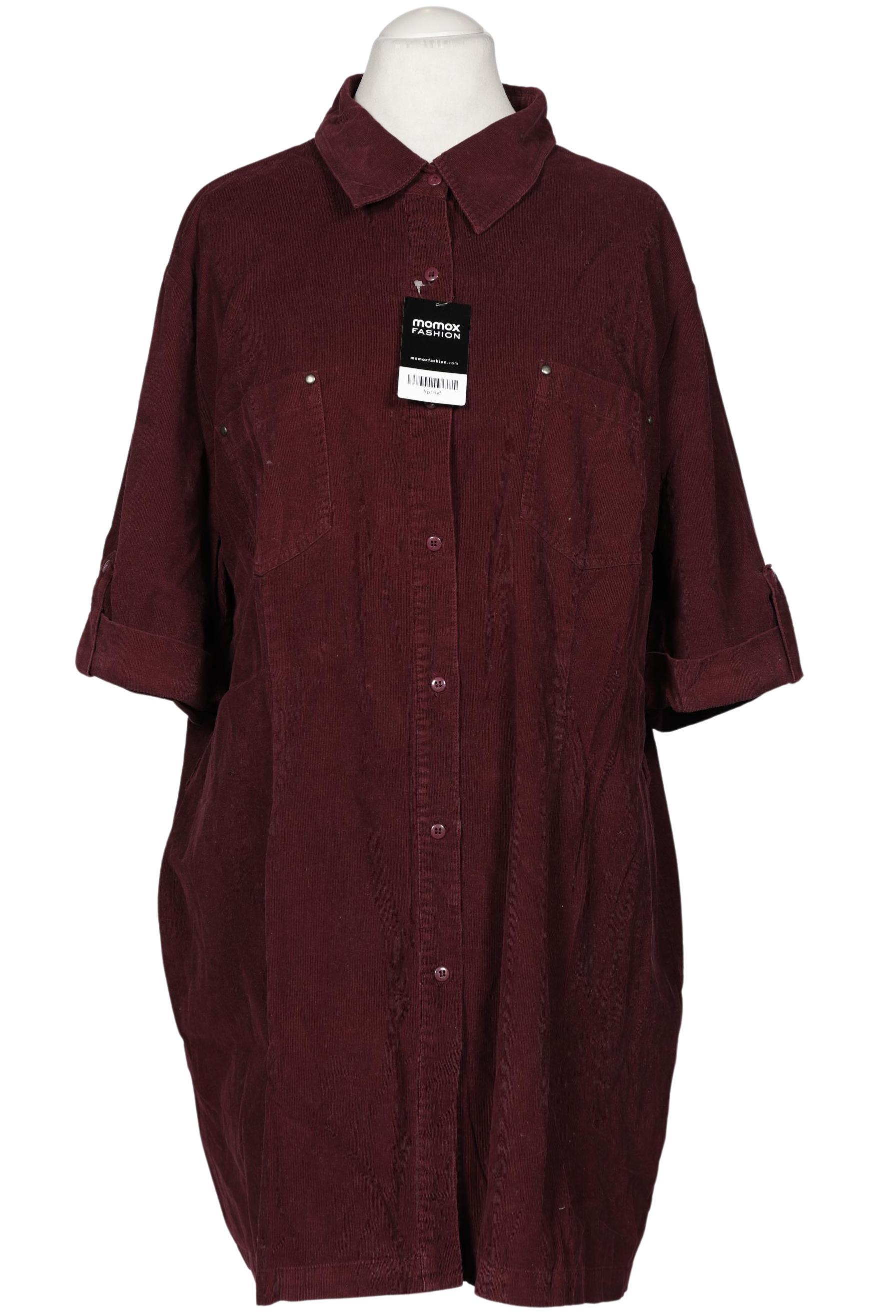 

Ulla Popken Damen Bluse, bordeaux, Gr. 50