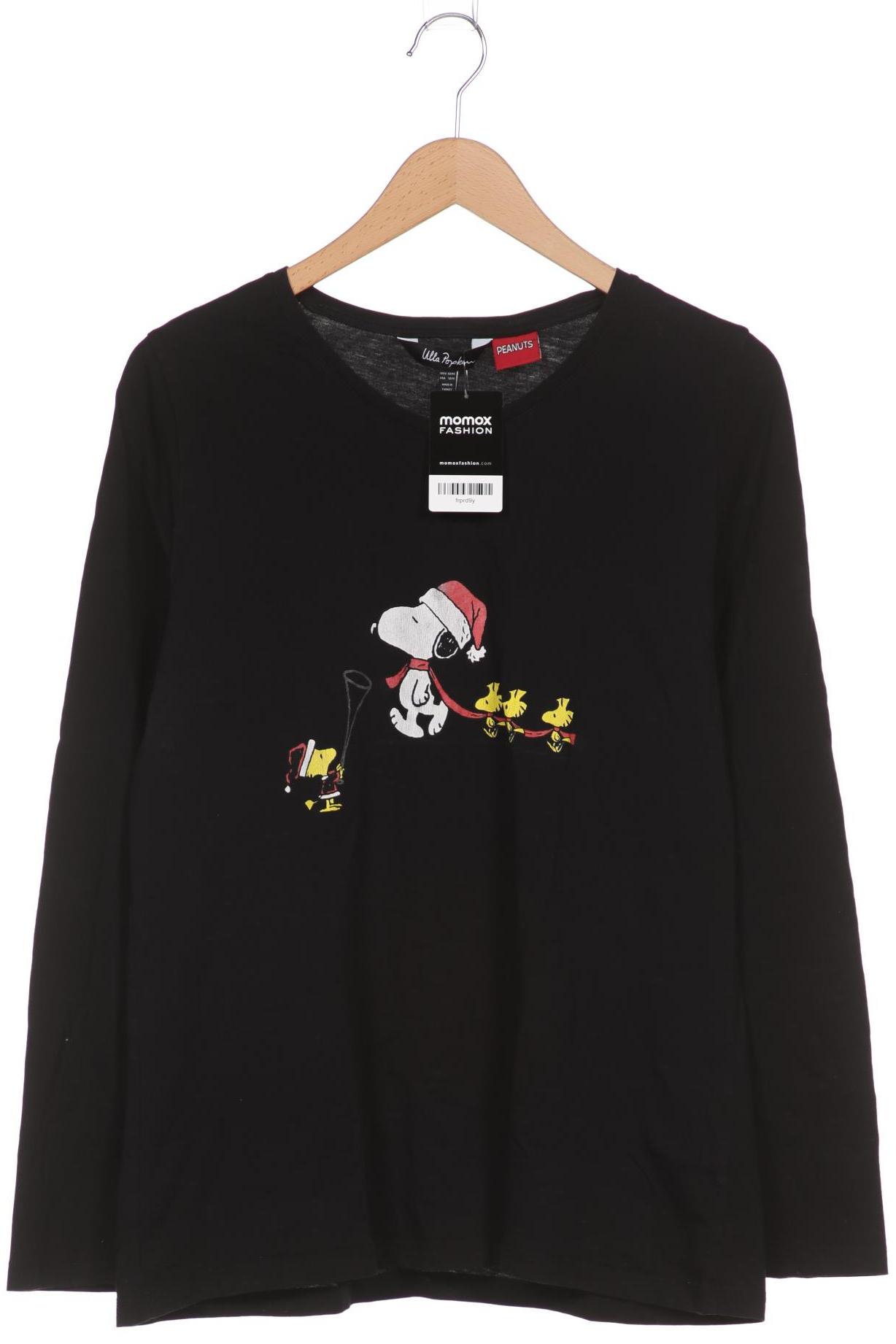 

Ulla Popken Damen Langarmshirt, schwarz, Gr. 42