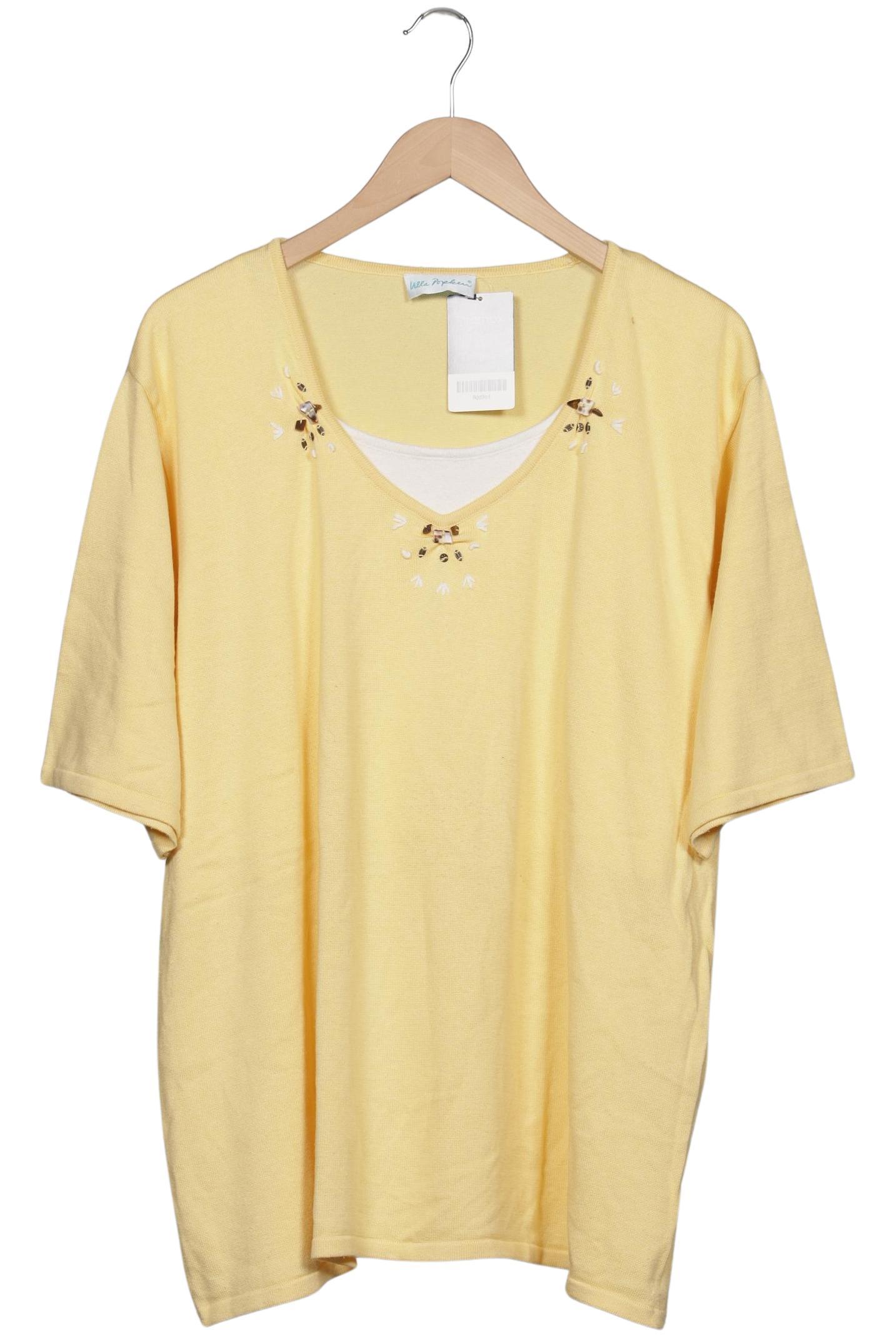 

Ulla Popken Damen Pullover, gelb, Gr. 50