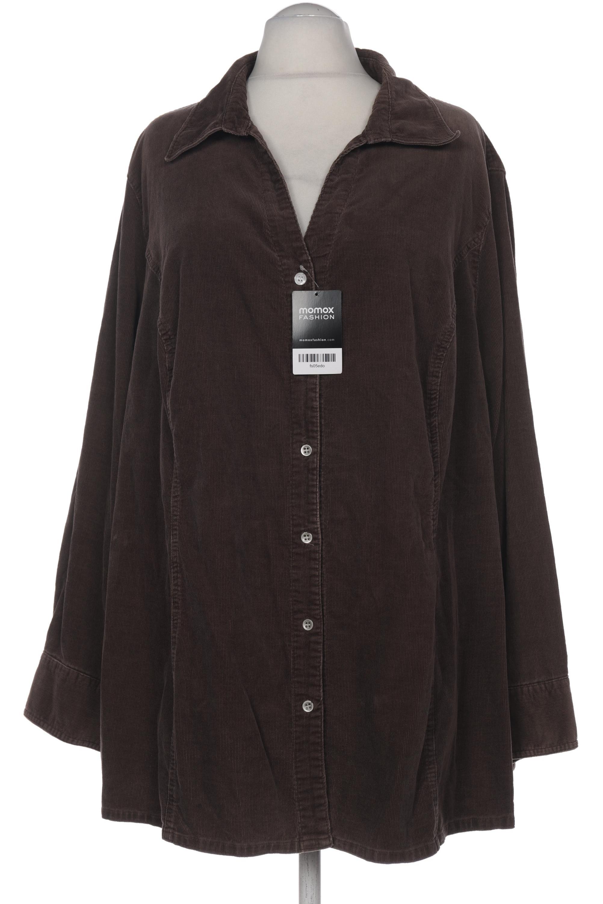 

Ulla Popken Damen Bluse, braun, Gr. 58