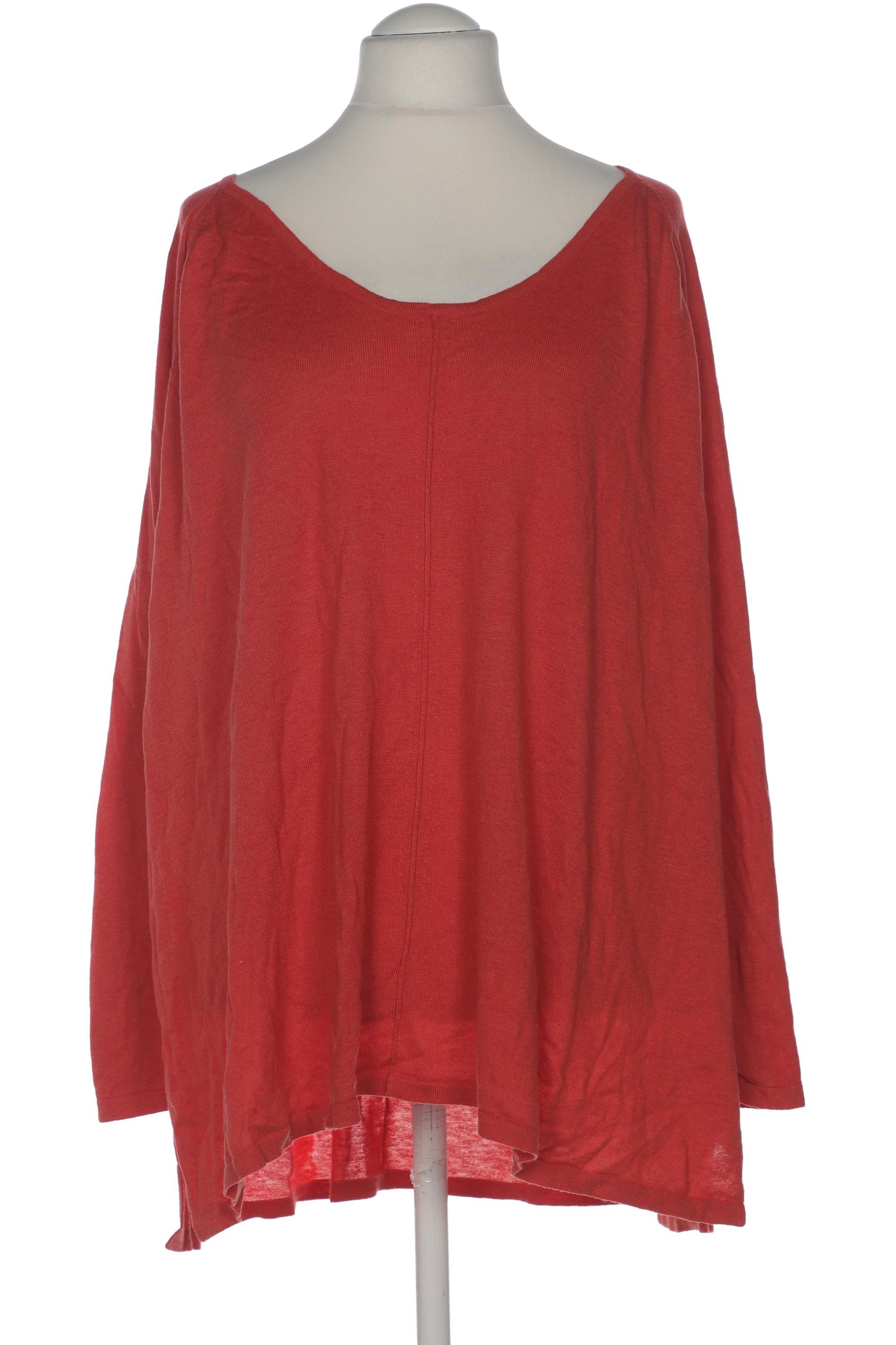 

Ulla Popken Damen Langarmshirt, rot, Gr. 62