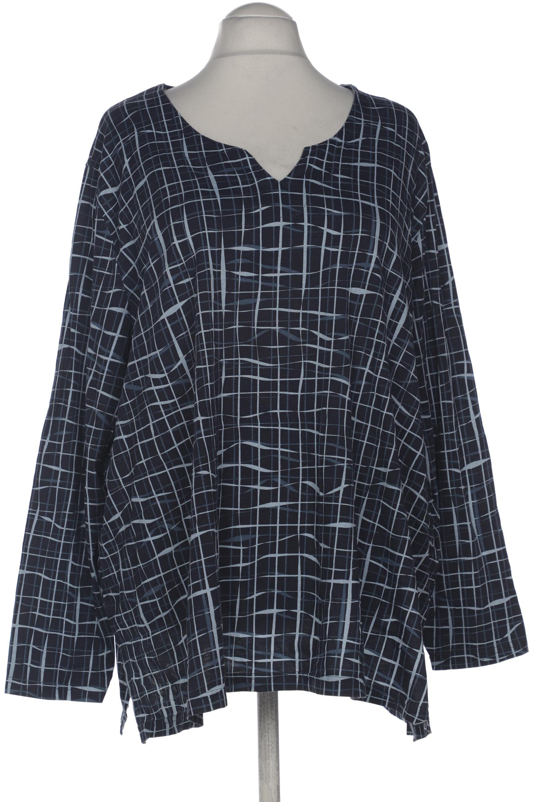 

Ulla Popken Damen Langarmshirt, marineblau, Gr. 54