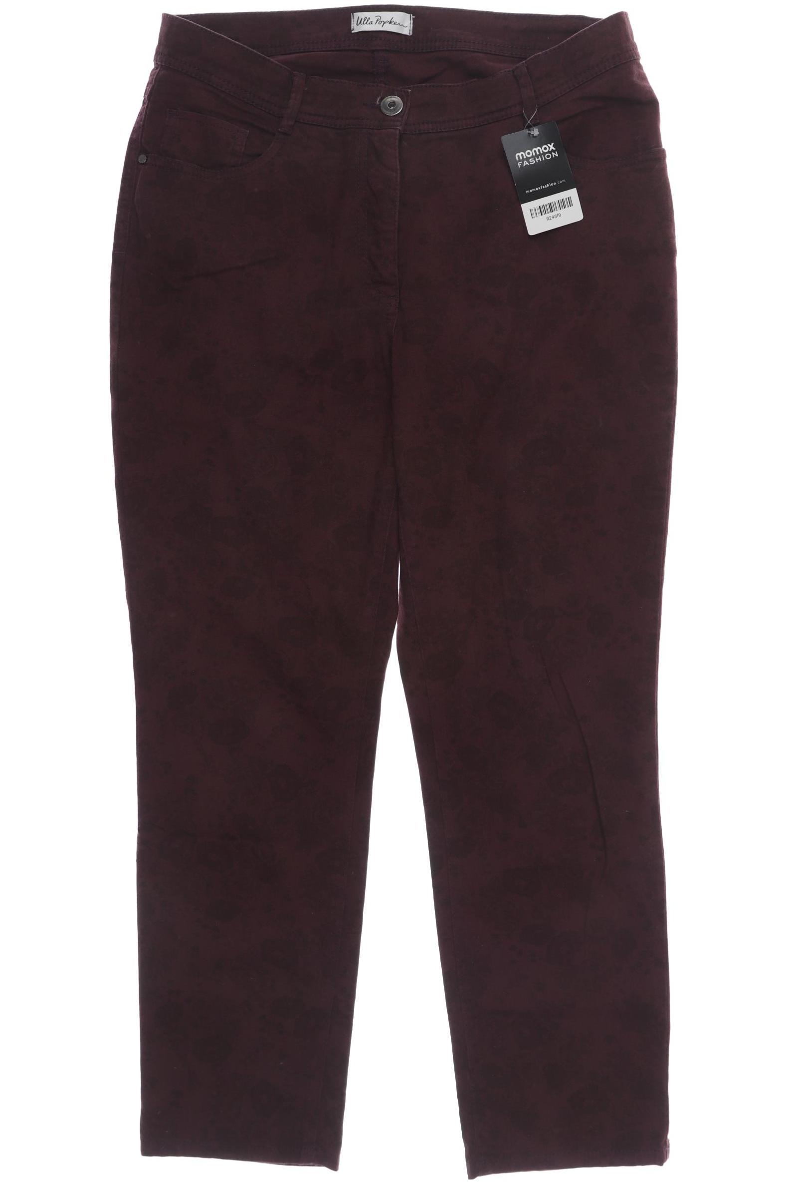 

Ulla Popken Damen Jeans, bordeaux