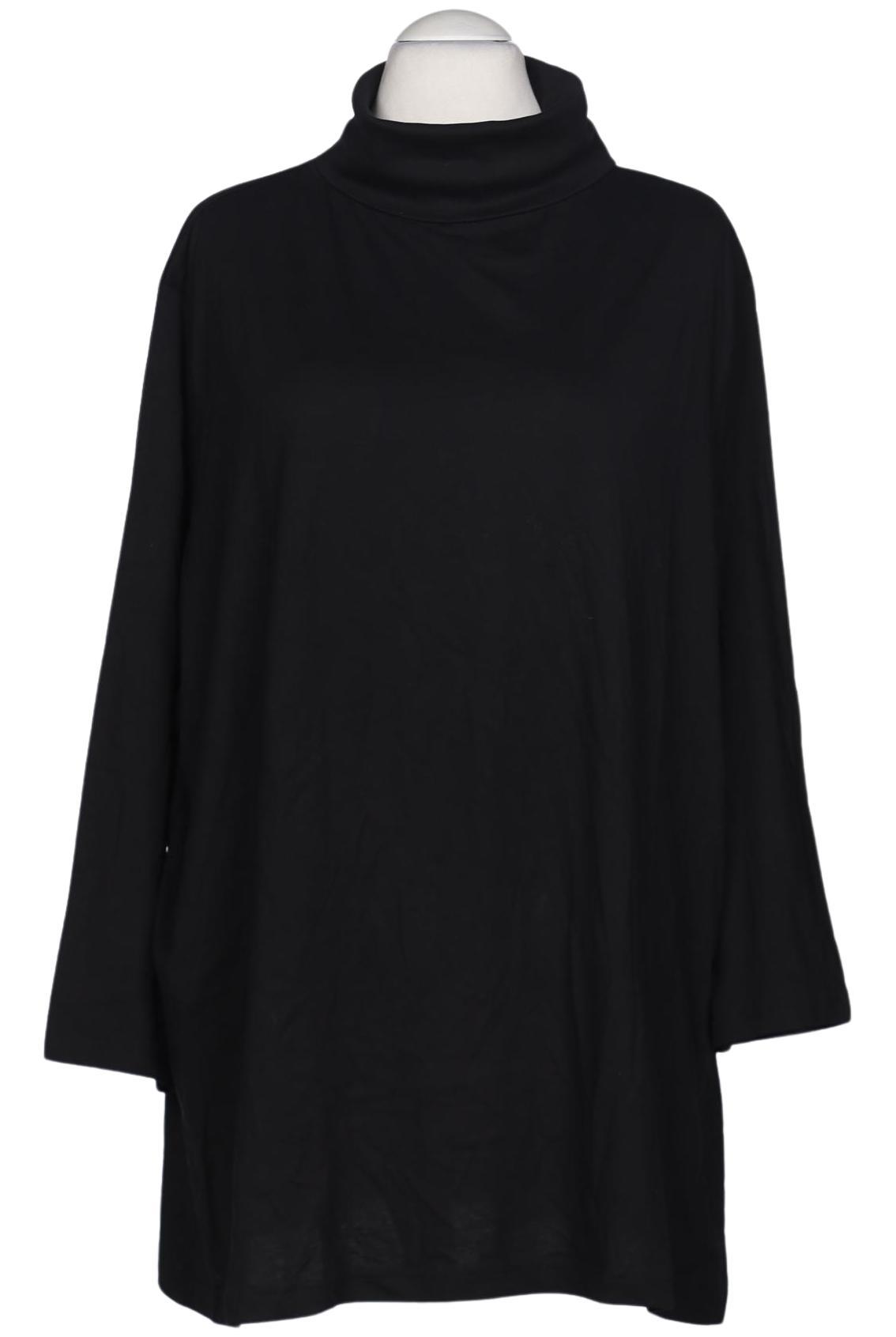 

Ulla Popken Damen Langarmshirt, schwarz, Gr. 58