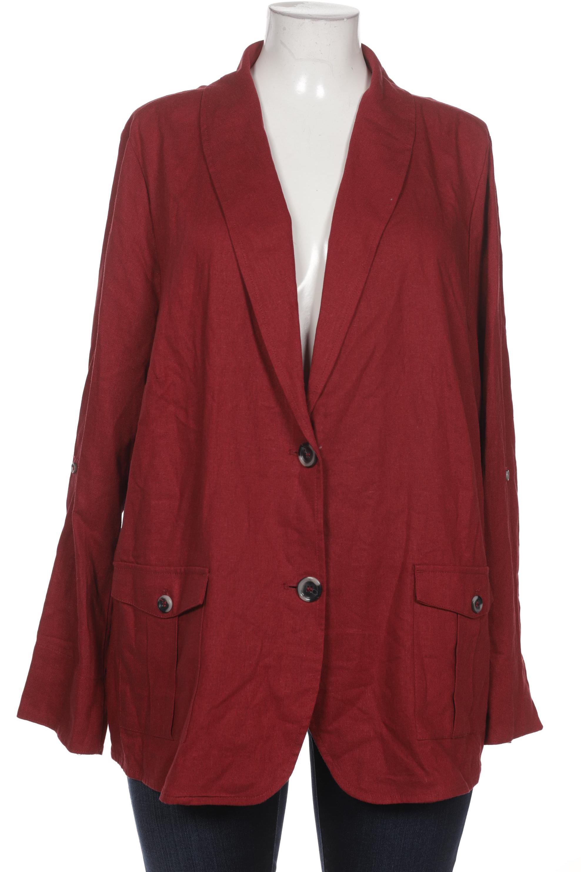 

Ulla Popken Damen Blazer, bordeaux, Gr. 50