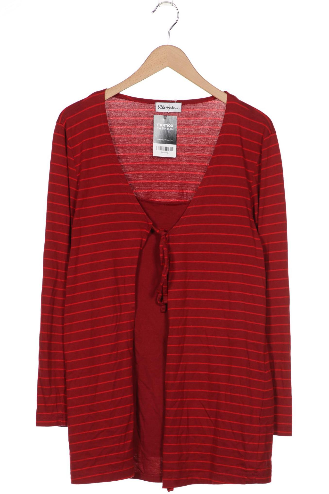 

Ulla Popken Damen Langarmshirt, rot