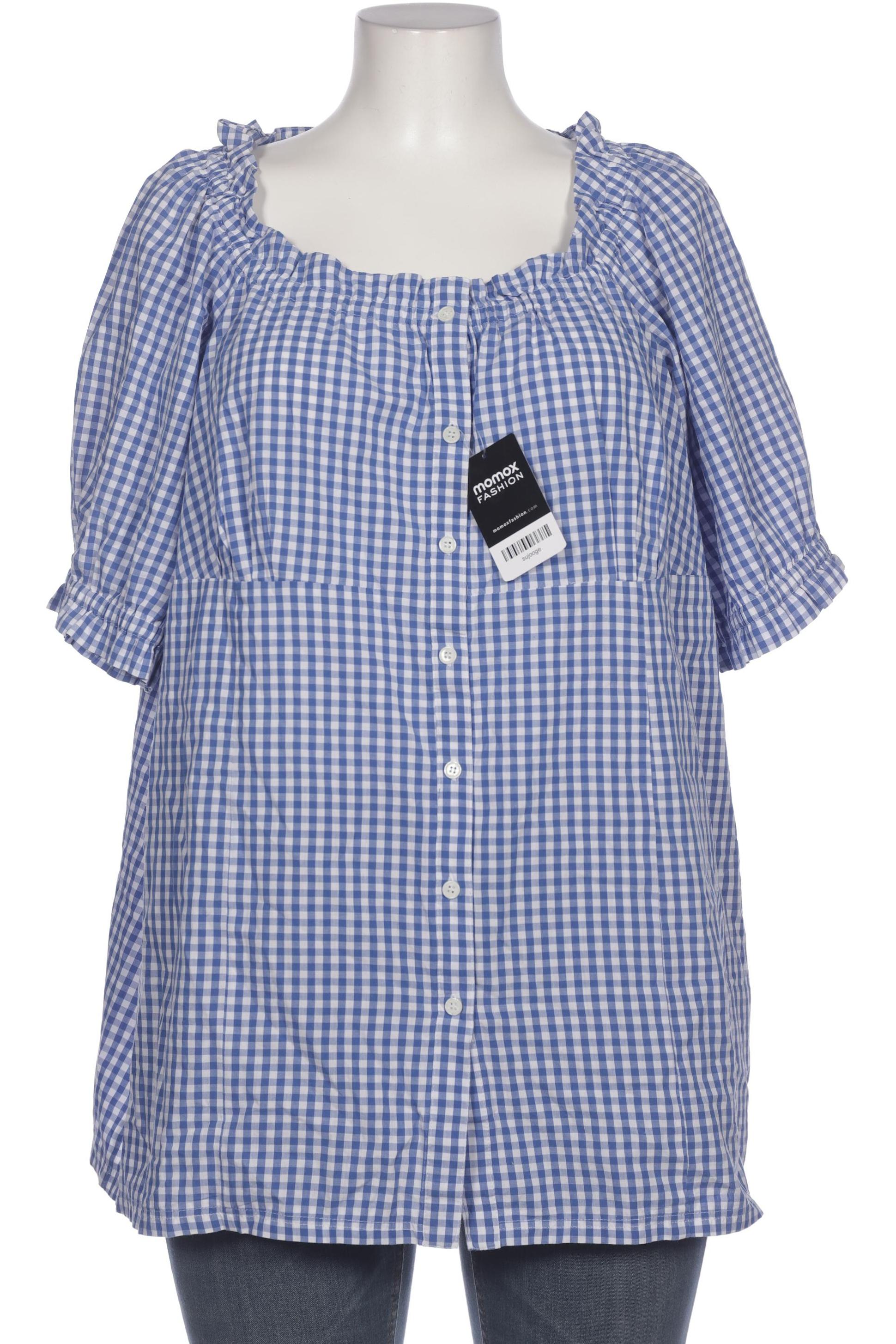 

Ulla Popken Damen Bluse, blau, Gr. 50