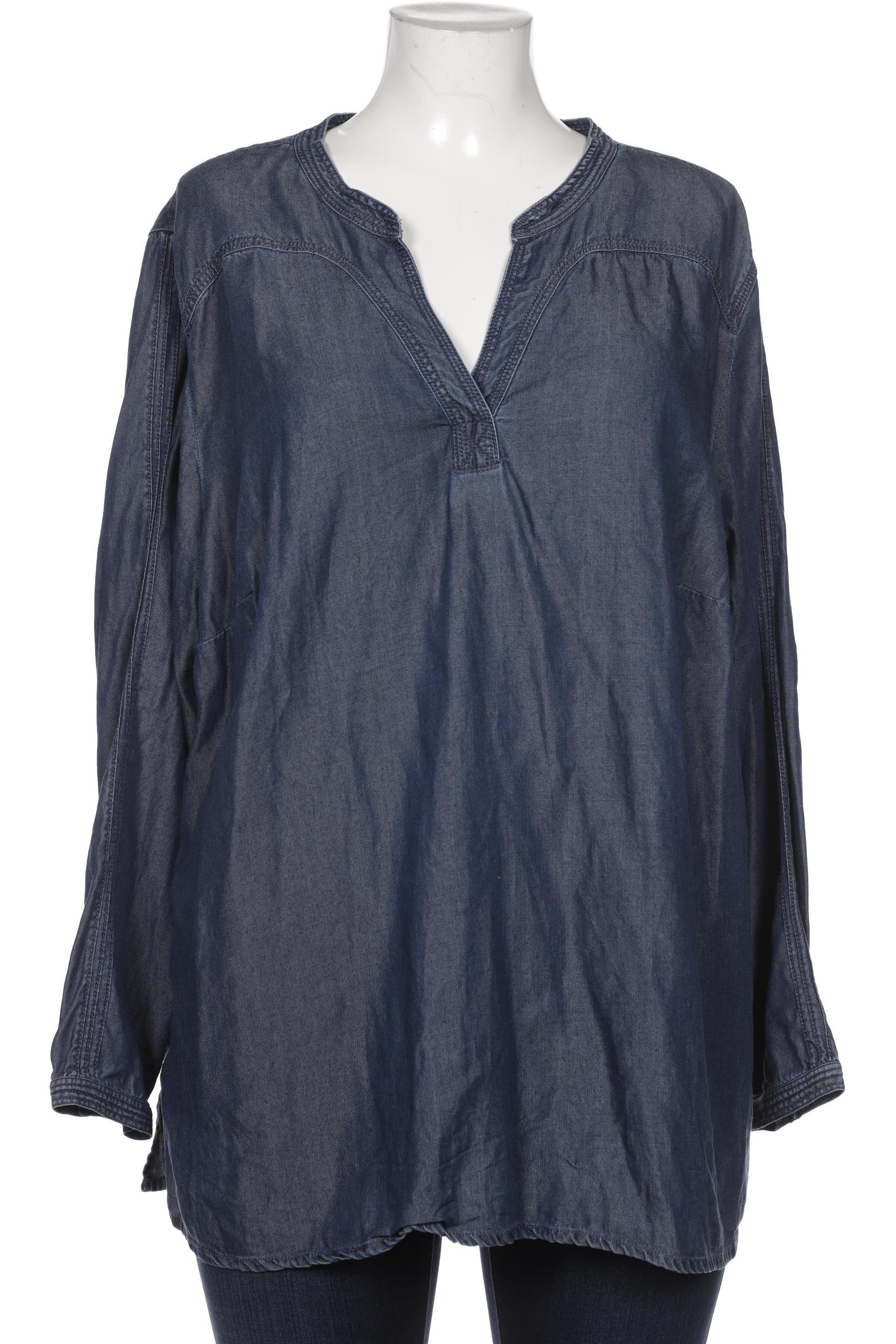 

Ulla Popken Damen Bluse, marineblau, Gr. 52