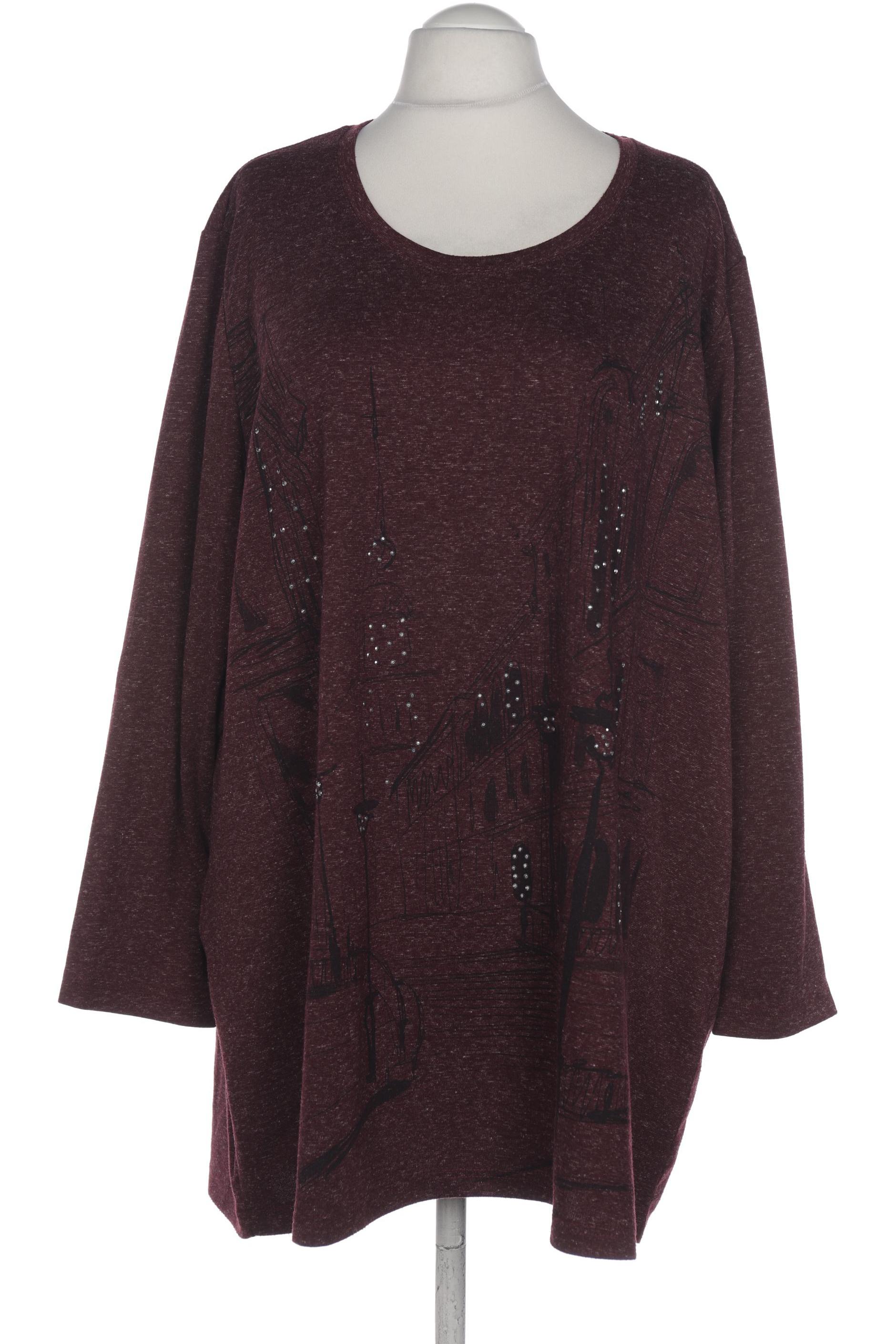

Ulla Popken Damen Sweatshirt, bordeaux, Gr. 54