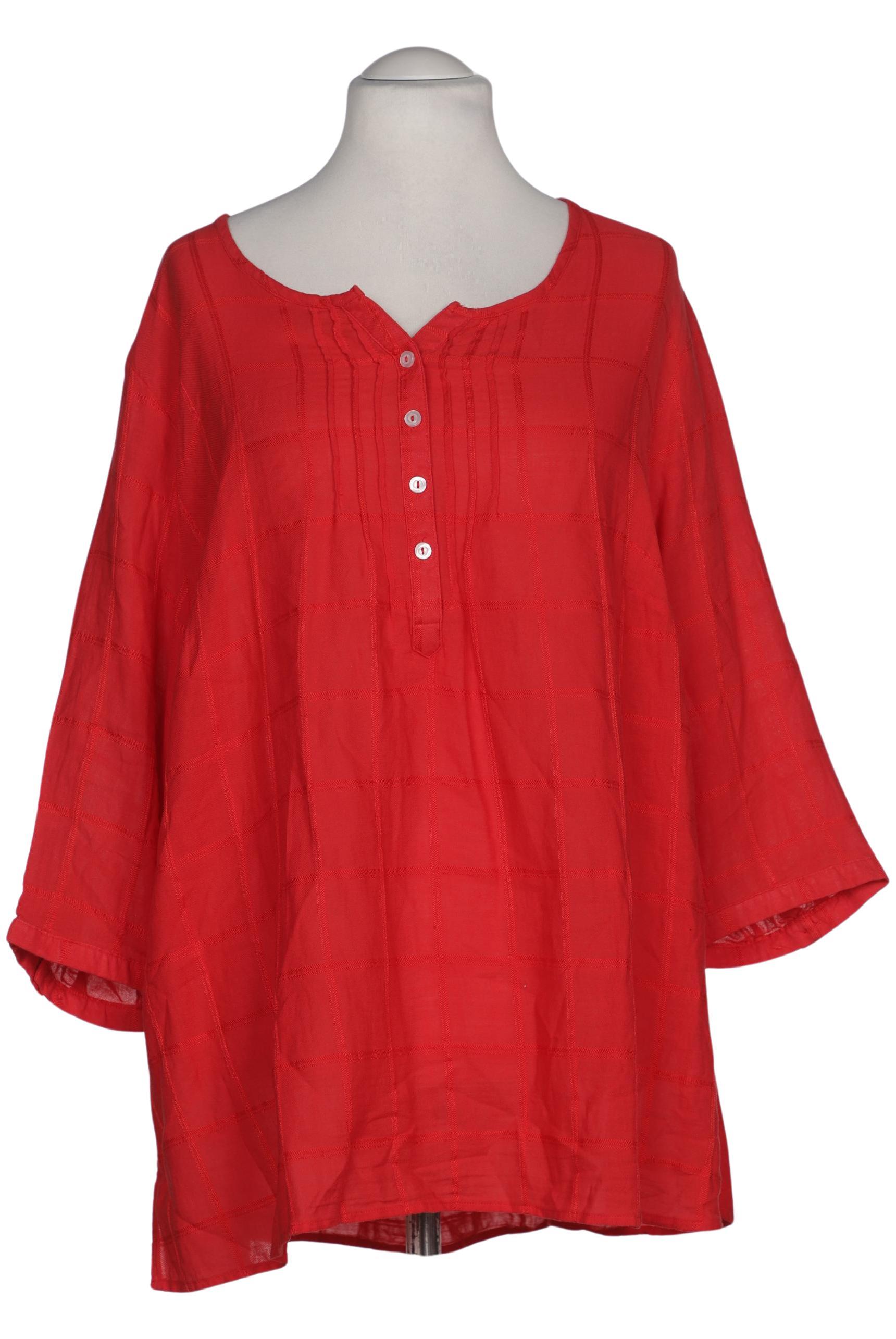 

Ulla Popken Damen Bluse, rot, Gr. 54