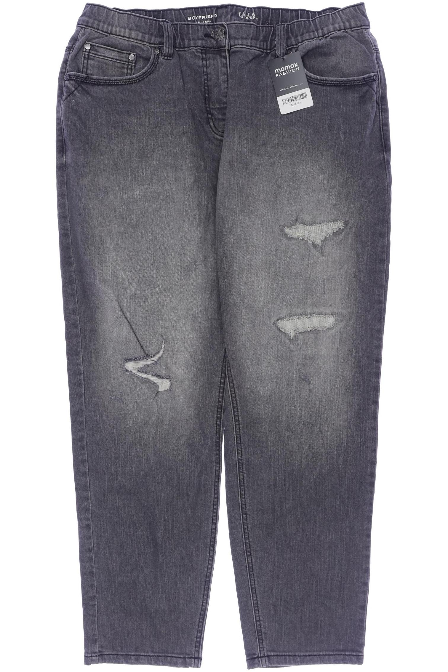 

Ulla Popken Damen Jeans, grau, Gr. 46
