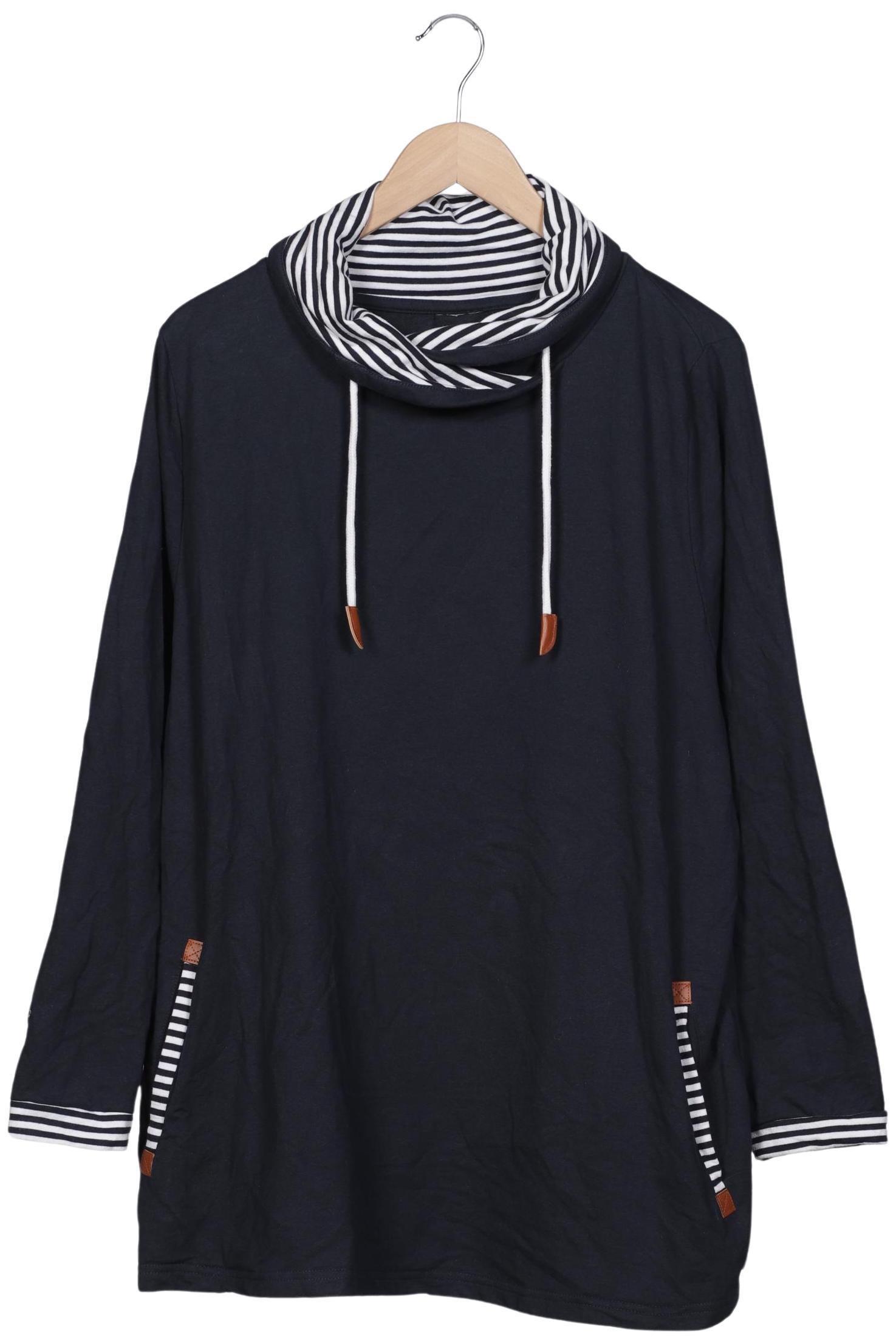 

Ulla Popken Damen Sweatshirt, marineblau, Gr. 48