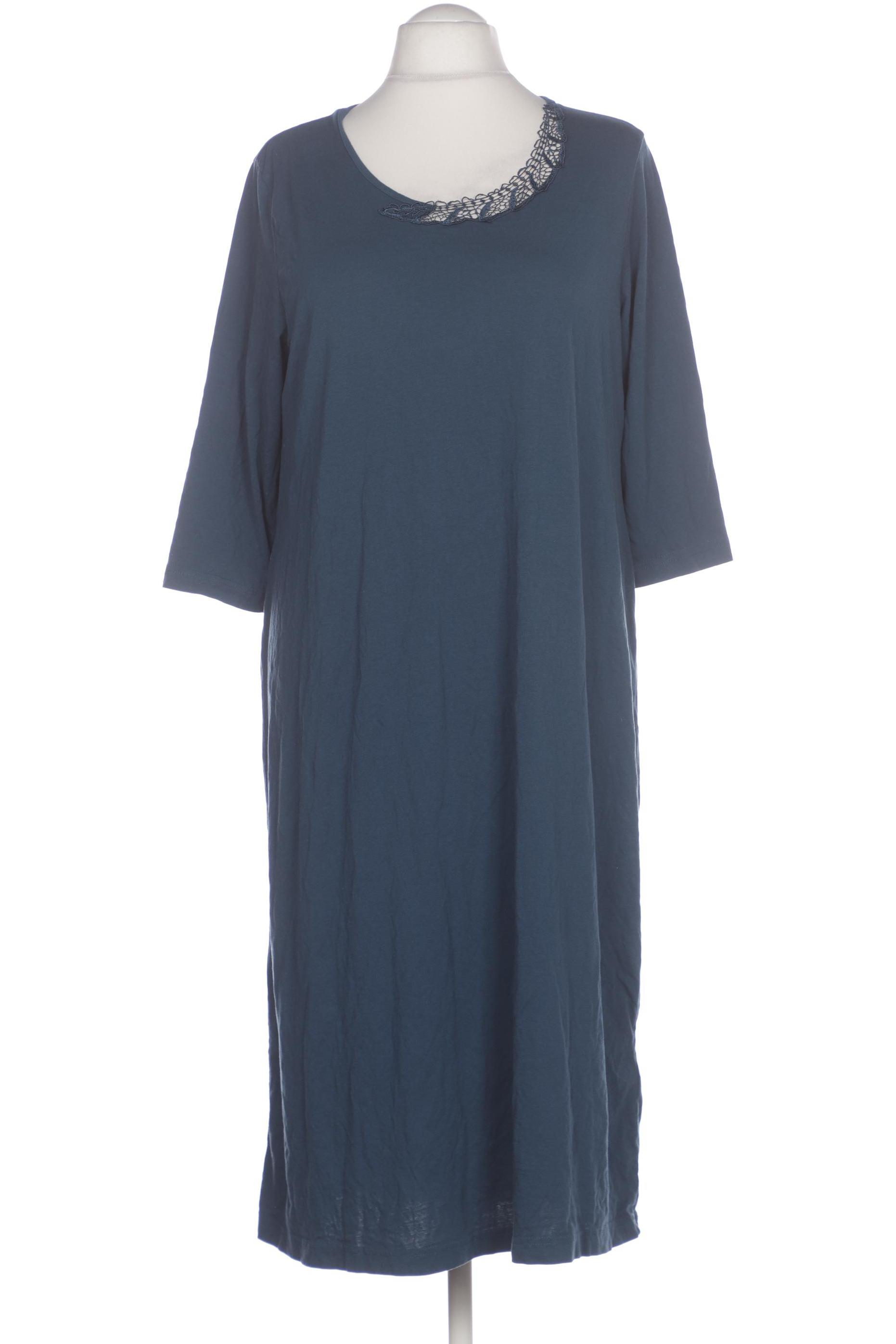 

Ulla Popken Damen Kleid, blau, Gr. 42